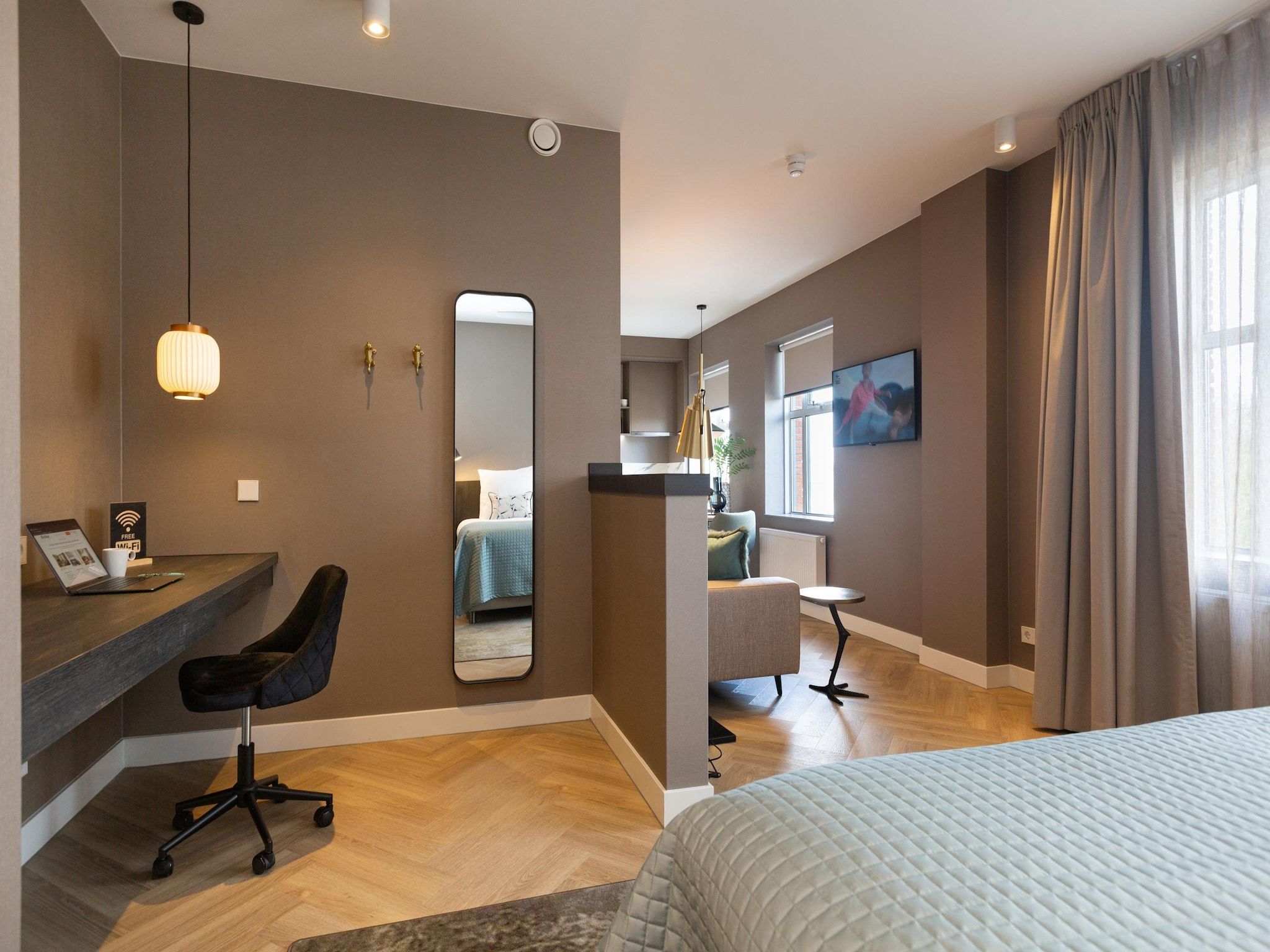 Een slaapkamer van Maurits 5 in Den Haag