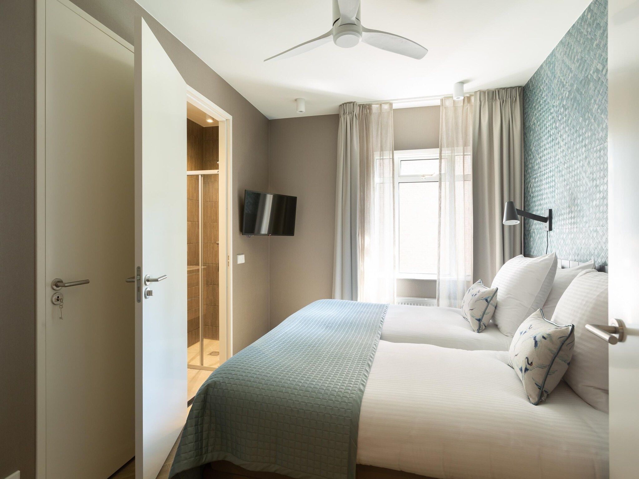 Een slaapkamer van Maurits 6 in Den Haag