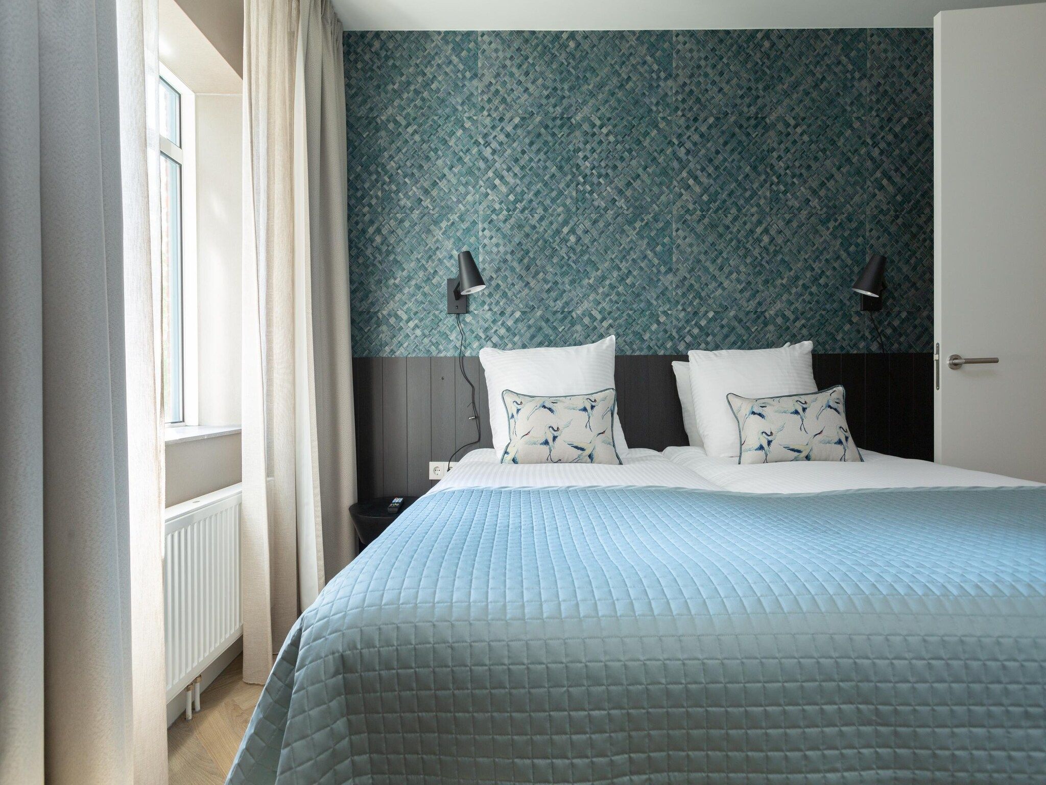 Een slaapkamer van Maurits 6 in Den Haag