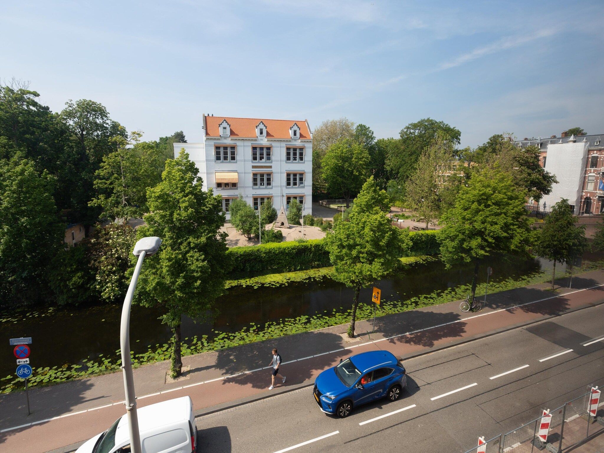 Het uitzicht vanaf Maurits 6 in Den Haag
