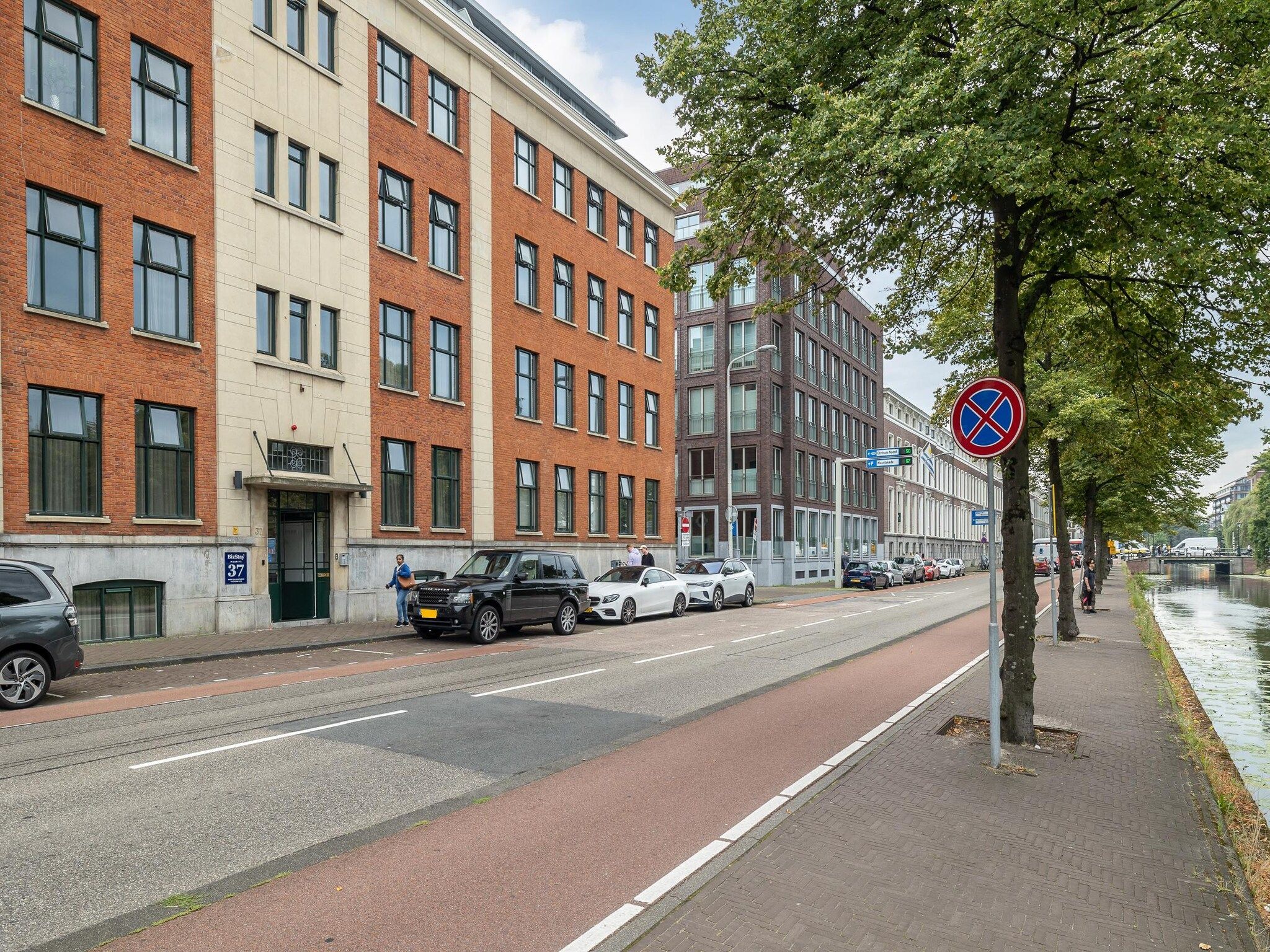 De buitenkant van Maurits 7 in Den Haag