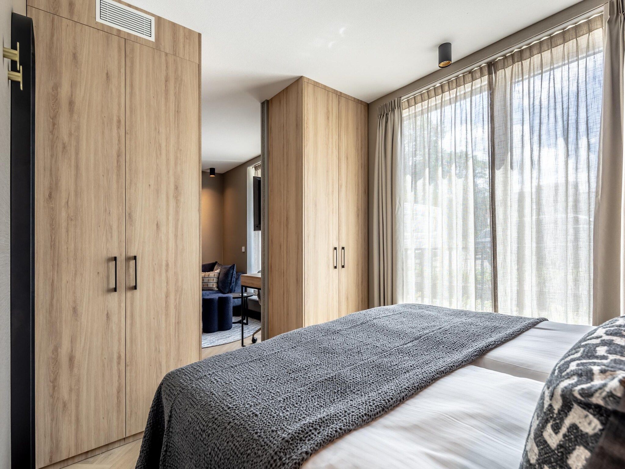 Een slaapkamer van Delft 1B in Den Haag