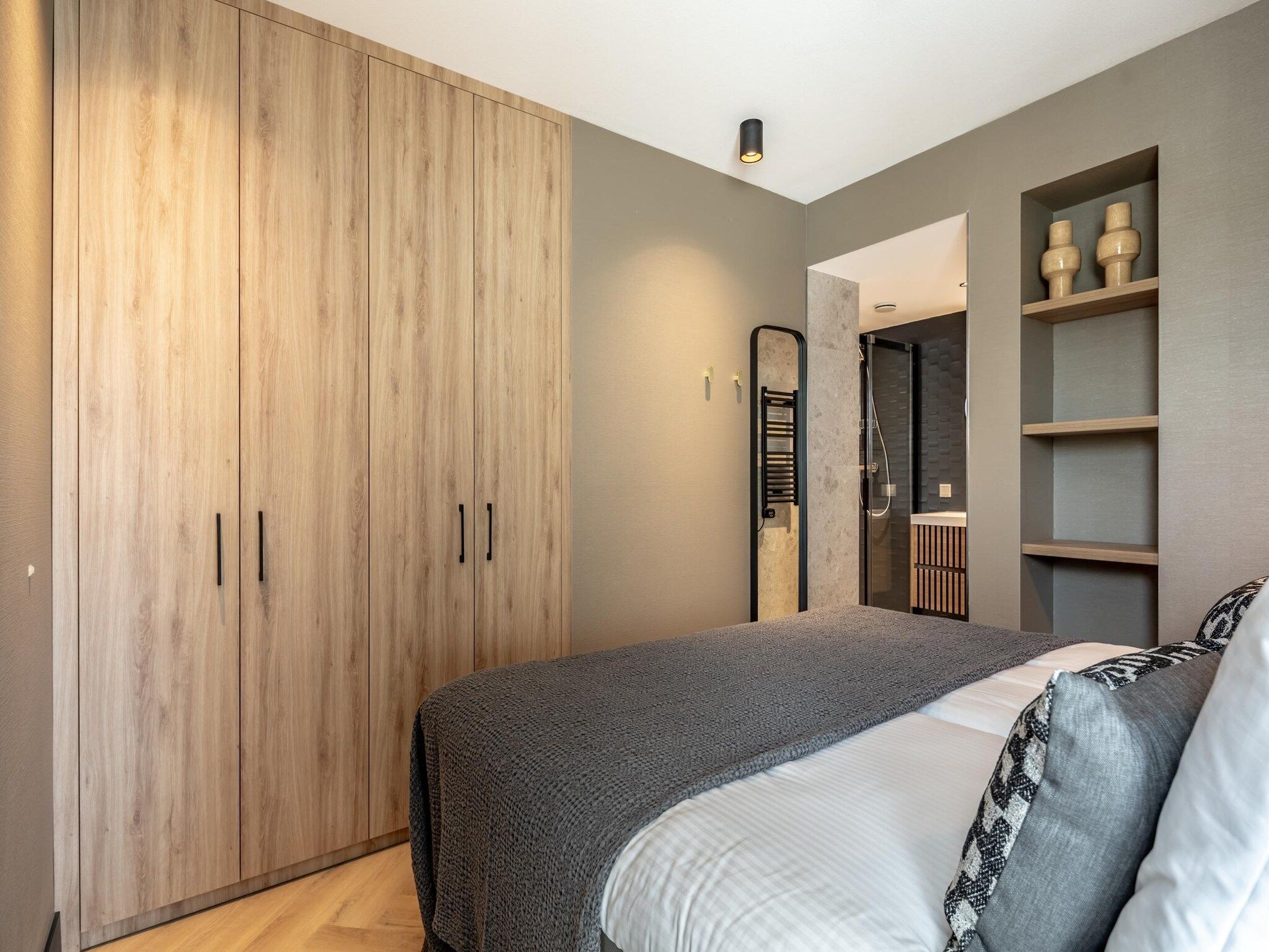 Een slaapkamer van Delft 2A in Den Haag