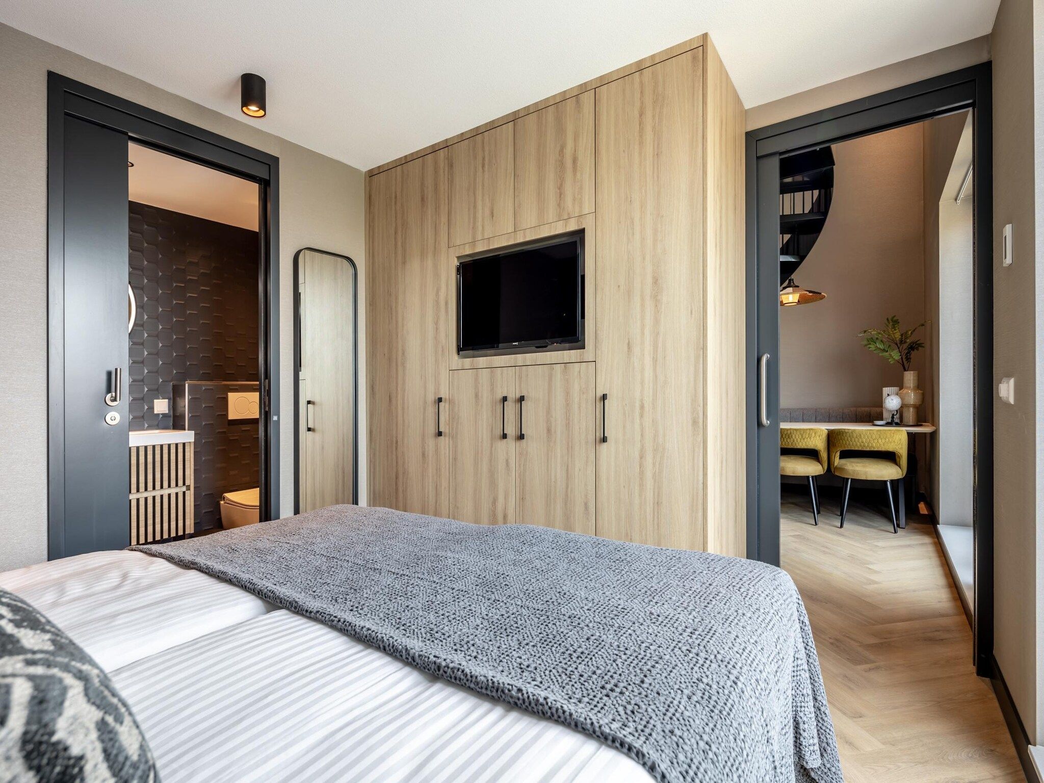 Een slaapkamer van Delft 2B in Delft