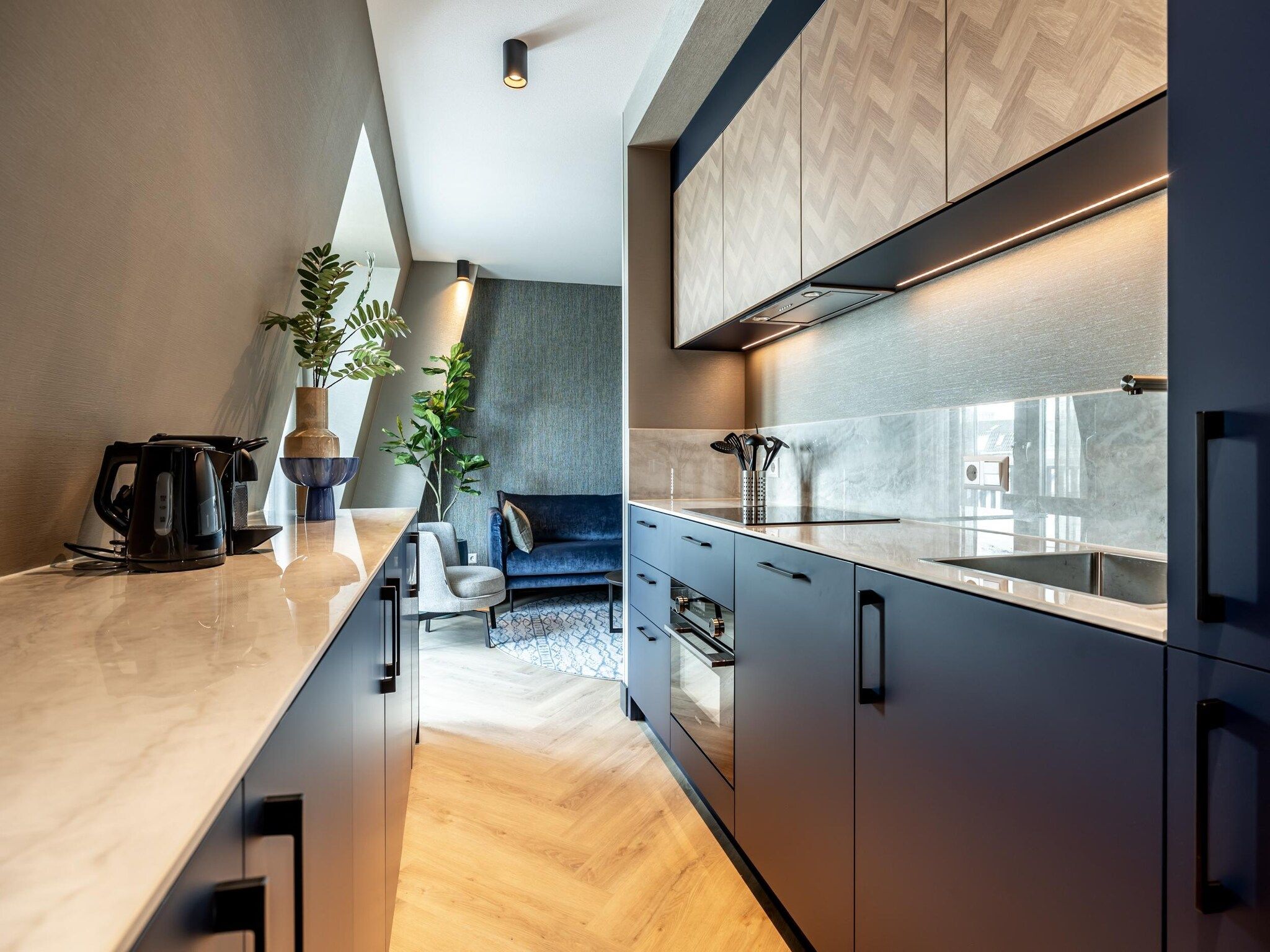 De keuken van Delft 3B in Delft