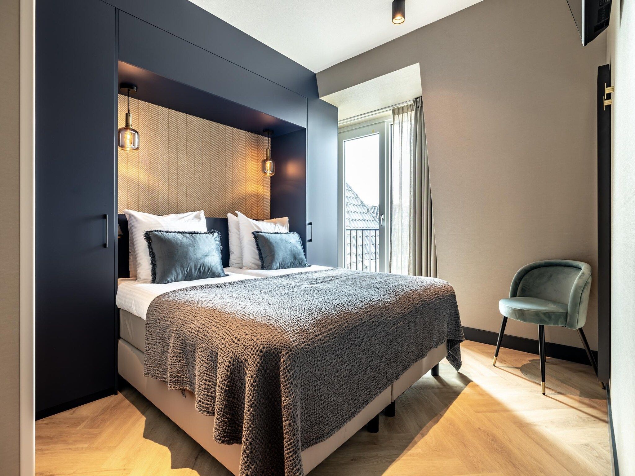 Een slaapkamer van Delft 3B in Delft
