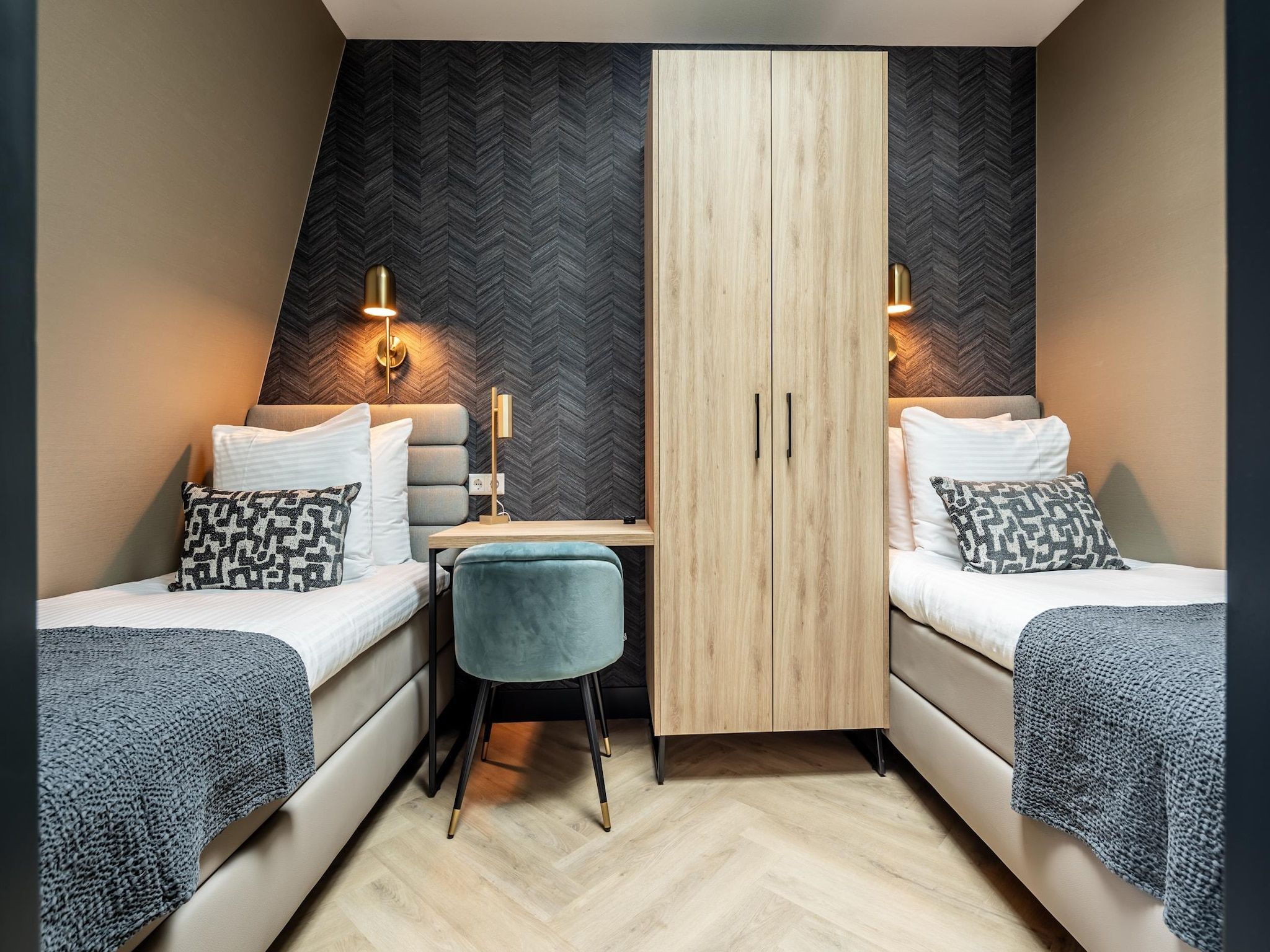 Een slaapkamer van Delft 3B in Delft