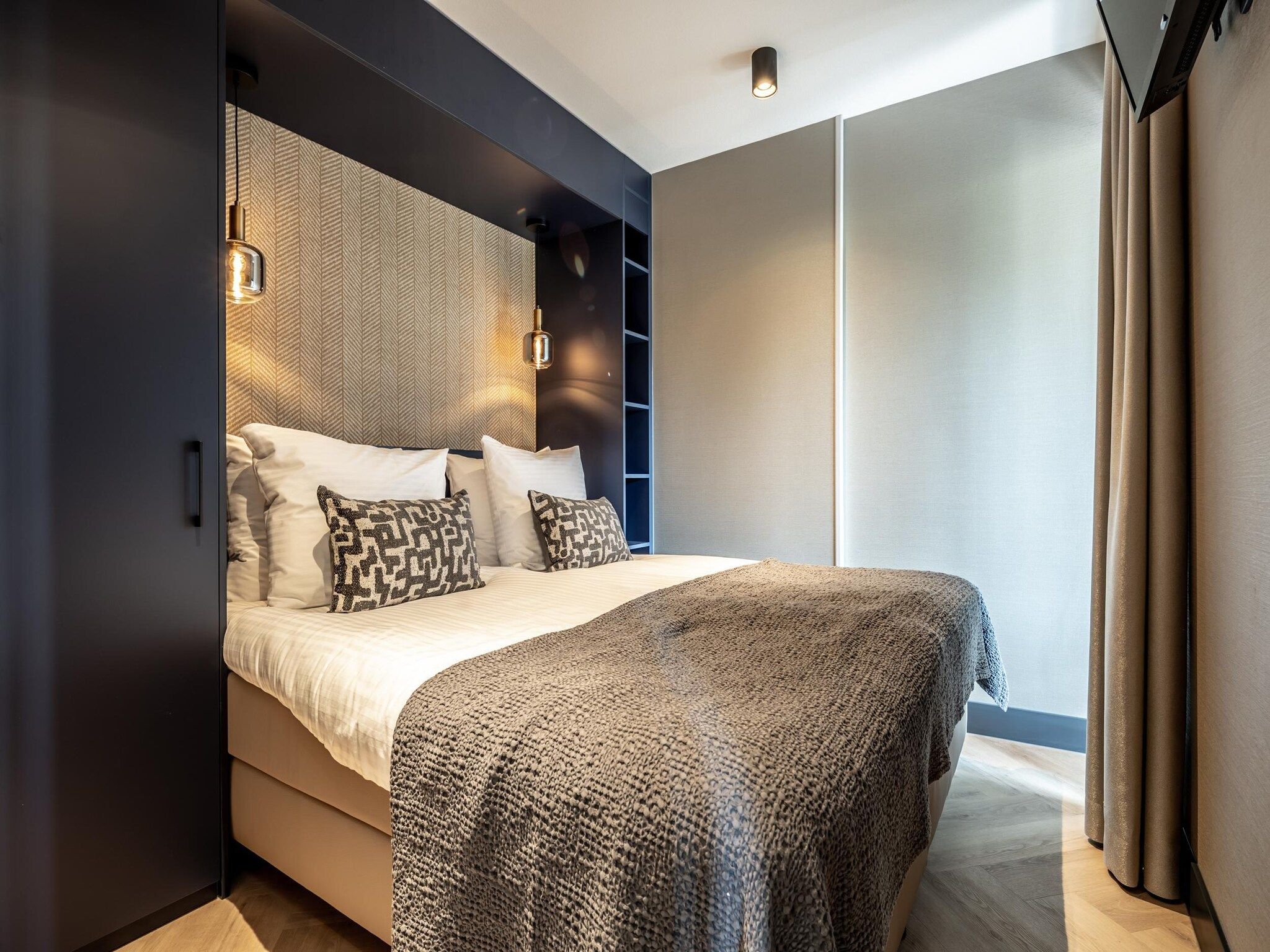 Een slaapkamer van Delft 3C in Delft