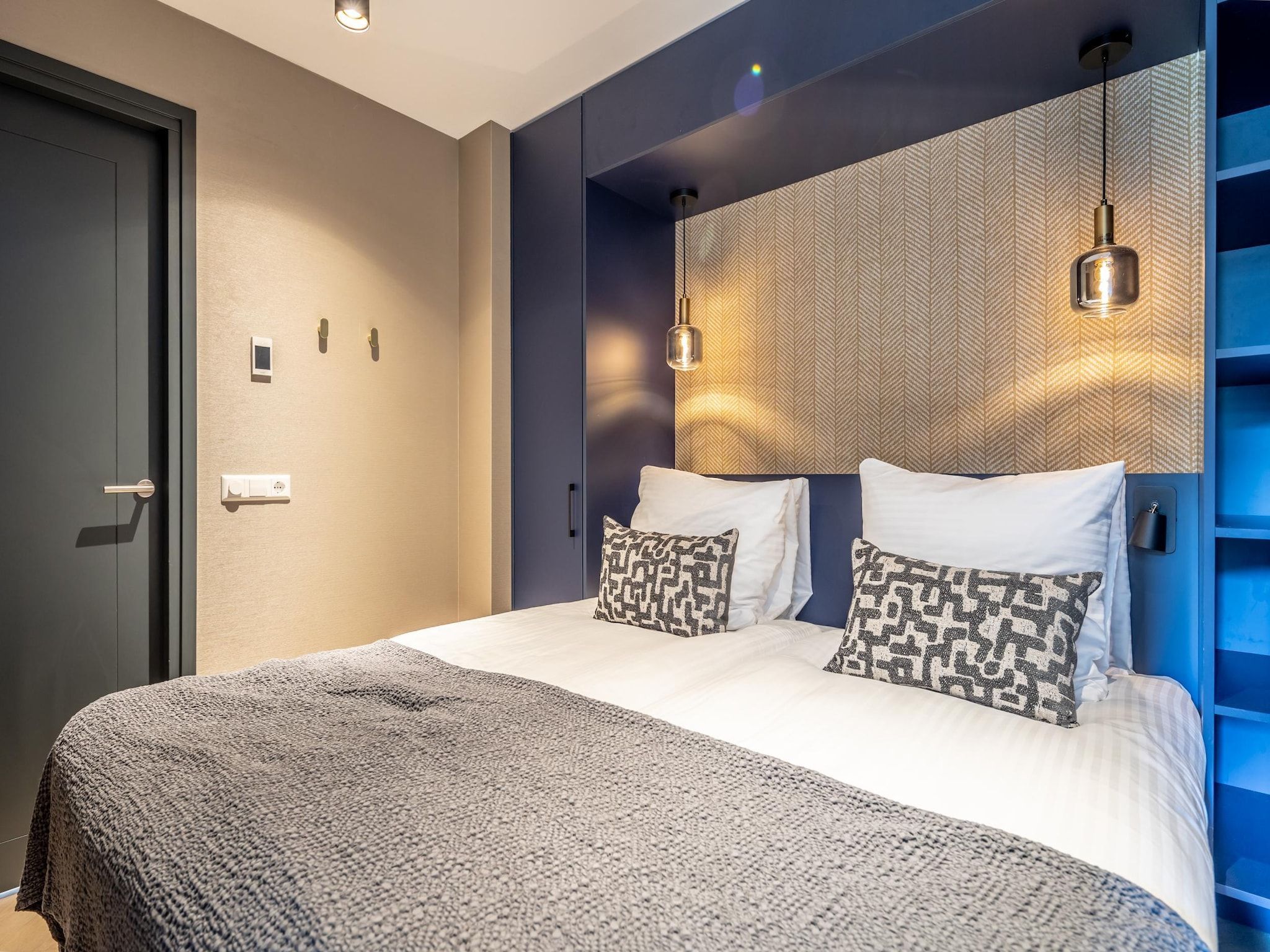 Een slaapkamer van Delft 3C in Delft