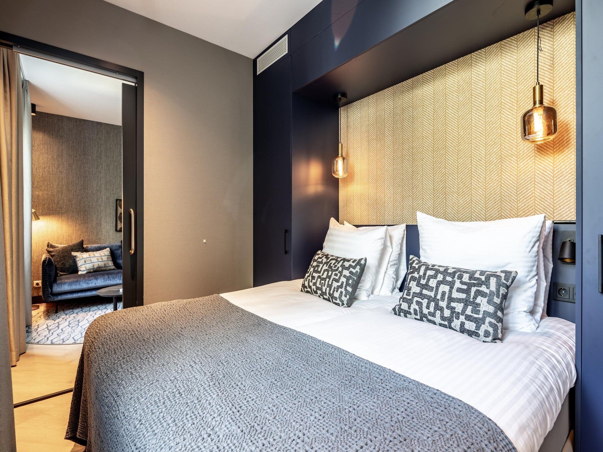 Een slaapkamer van Delft 4A in Delft