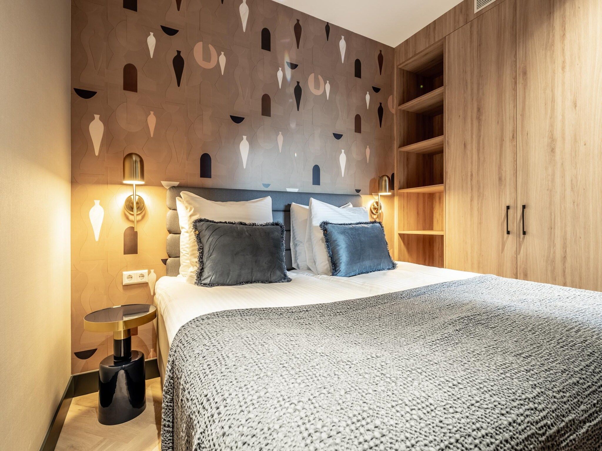 Een slaapkamer van Delft 4A in Delft