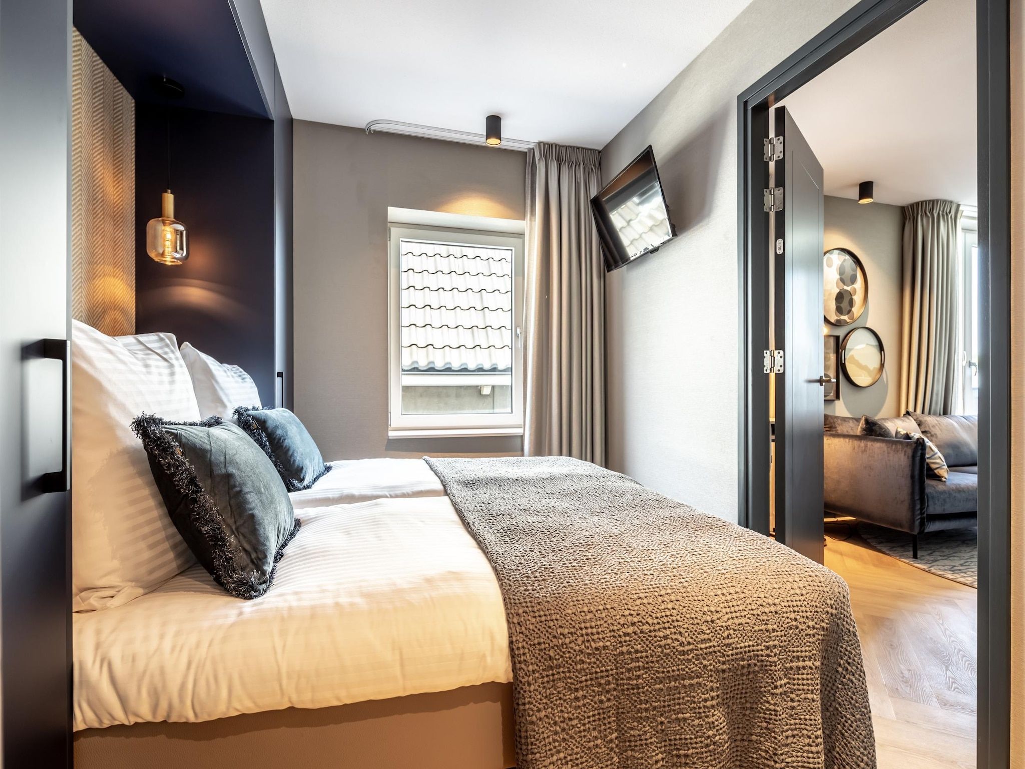 Een slaapkamer van Delft 4A in Delft