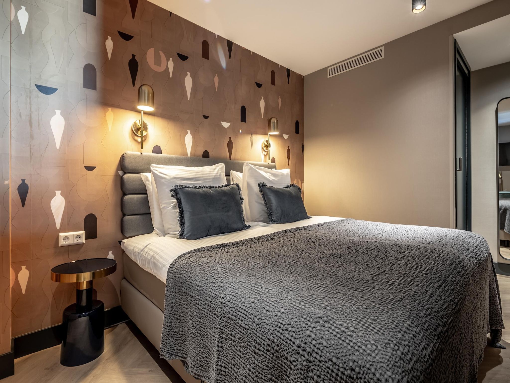 Een slaapkamer van Delft 4A in Delft