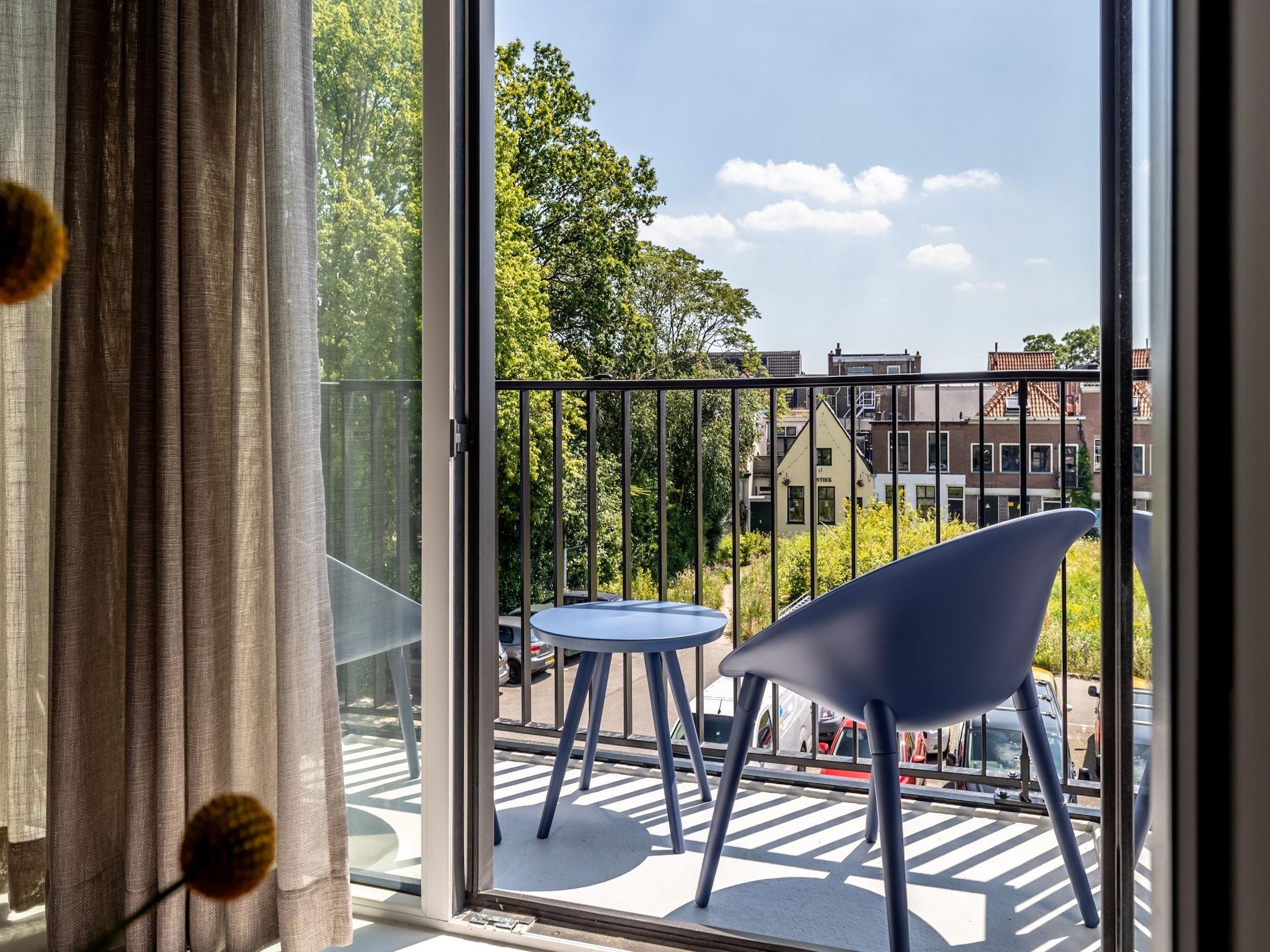 Het terras van Delft 4B in Delft