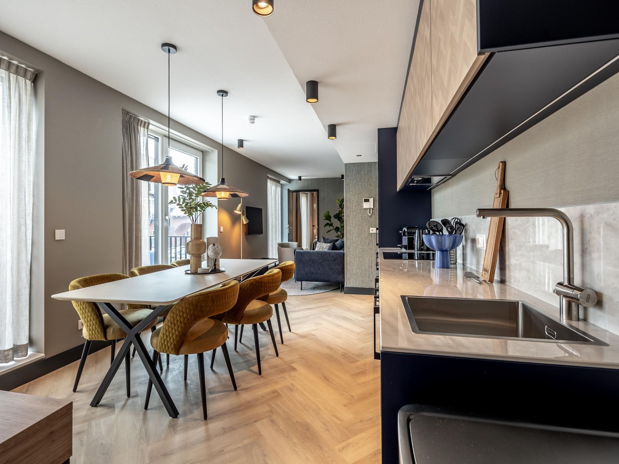 De eetkamer van Delft 5A in Delft