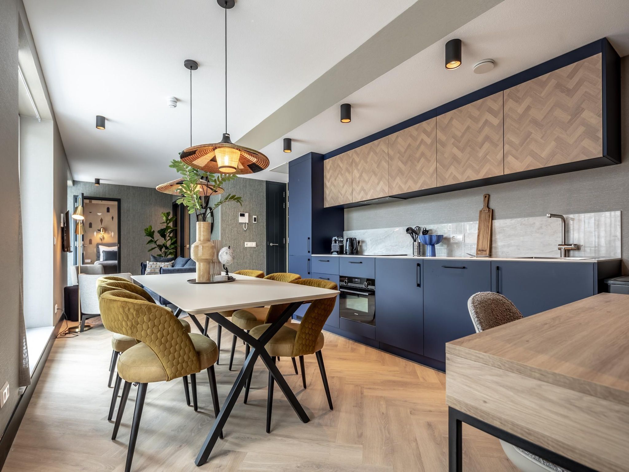De eetkamer van Delft 5A in Delft