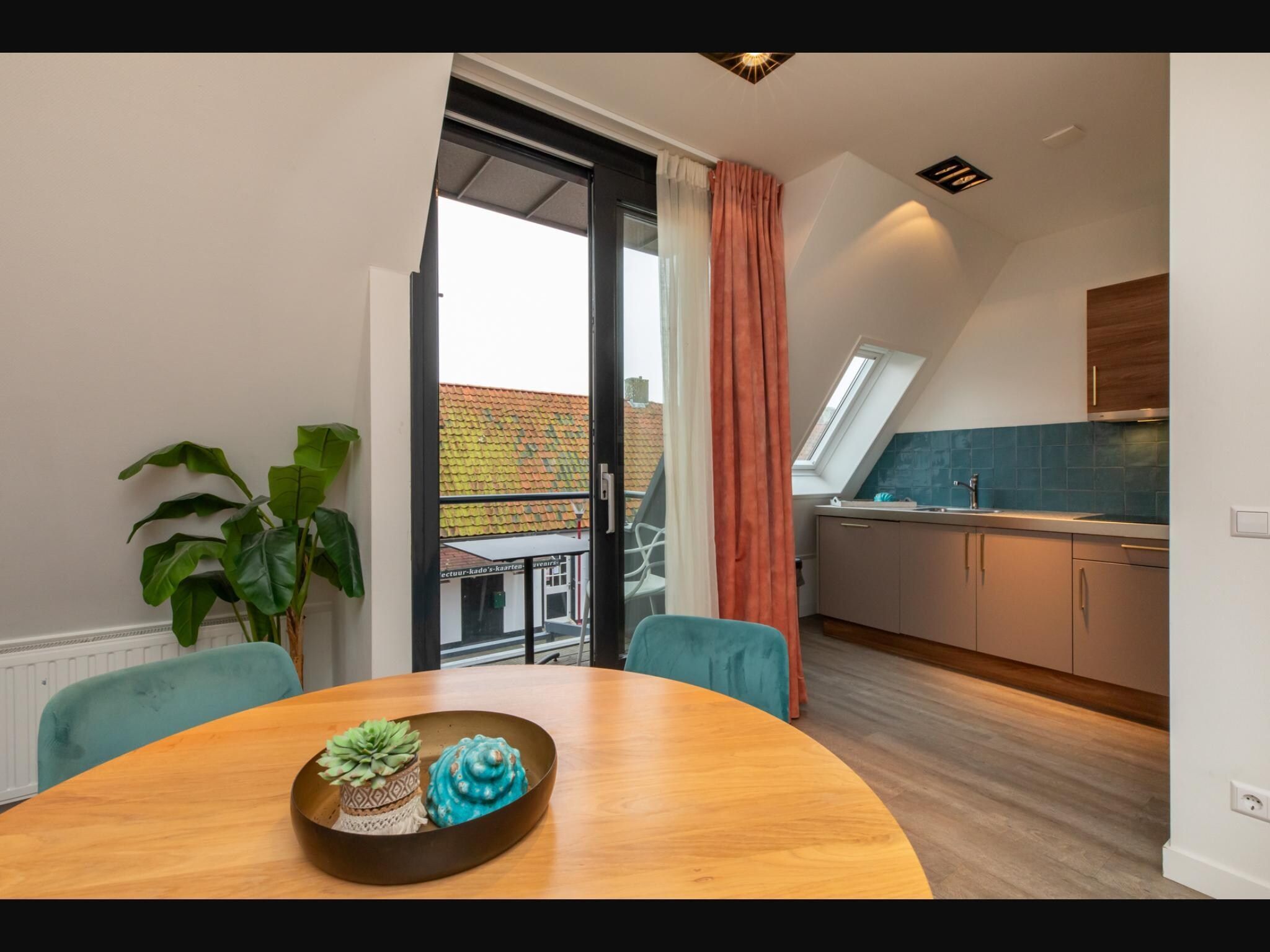De keuken van Vakantiehuisje Langstraat 29A Zoutelande 4 Personen  Comfortabel Verblijf in Zoutelande