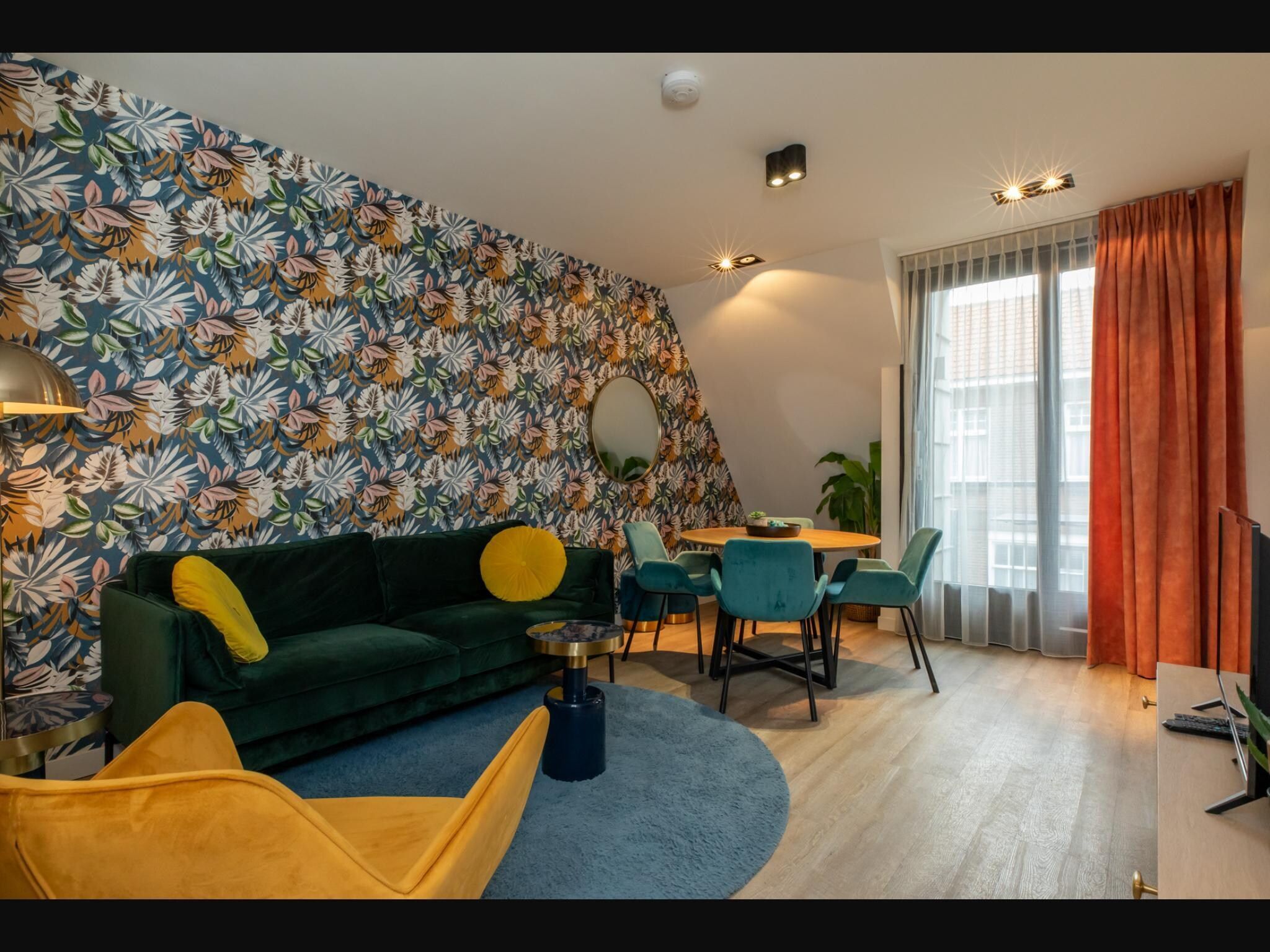 De woonkamer van Vakantiehuisje Langstraat 29A Zoutelande 4 Personen  Comfortabel Verblijf in Zoutelande