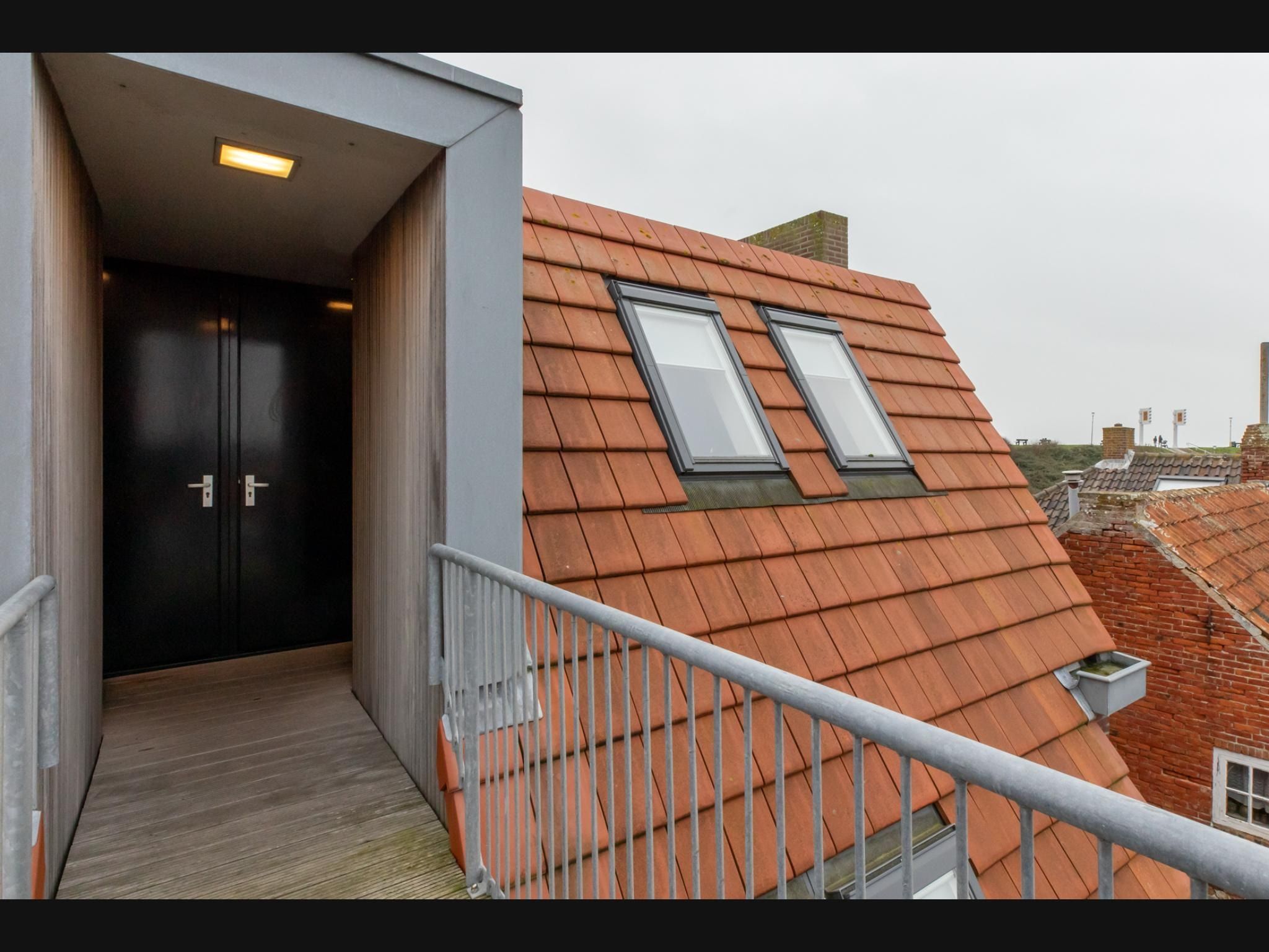 Het terras van Studio / Appartement Langstraat 29C Zoutelande 2 Personen  Strandvakantie Zeeland in Zoutelande