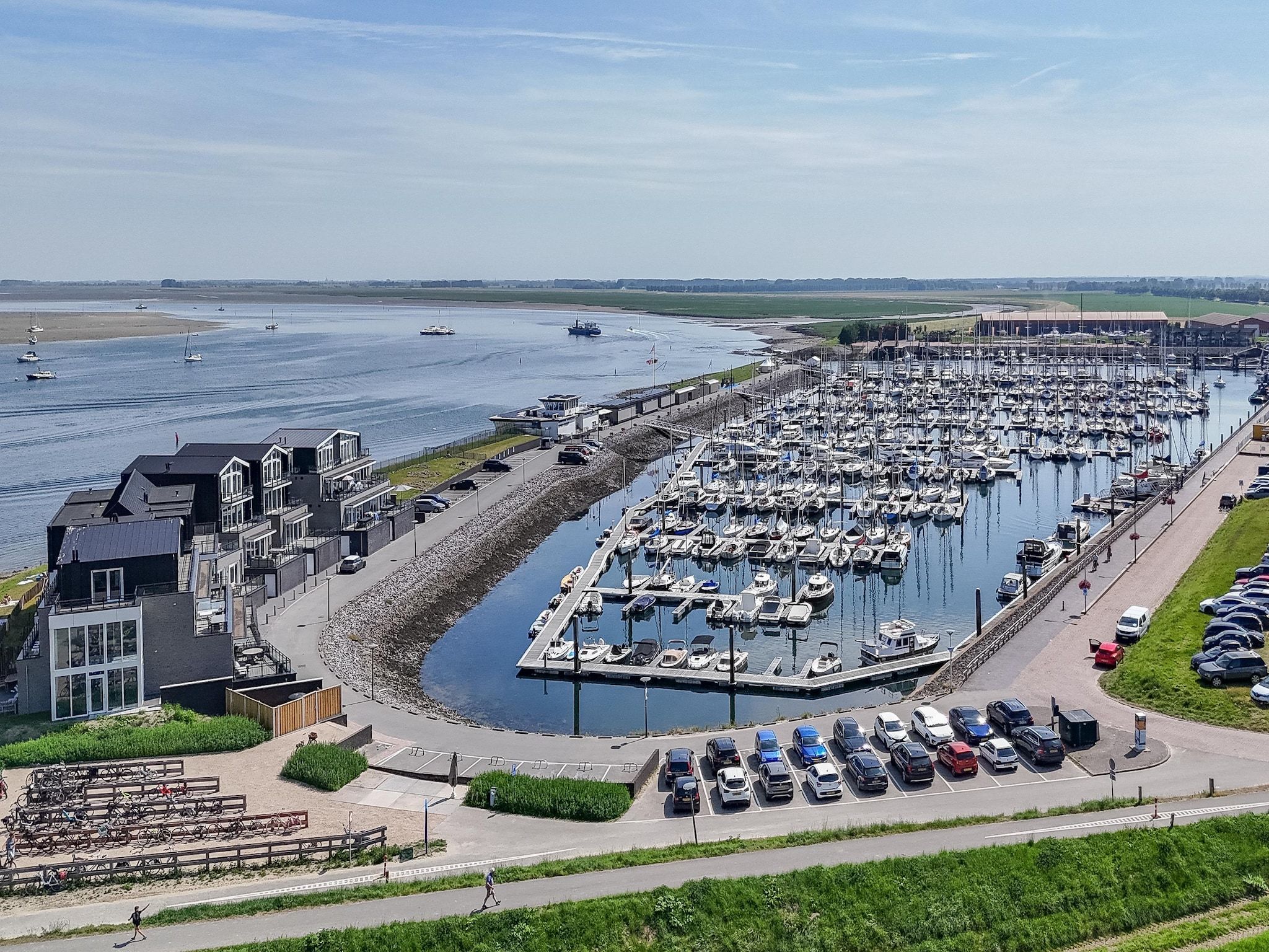 De omgeving van Appartement Vista Maris - Havenweg 8-28  Sint-Annaland in Sint-Annaland