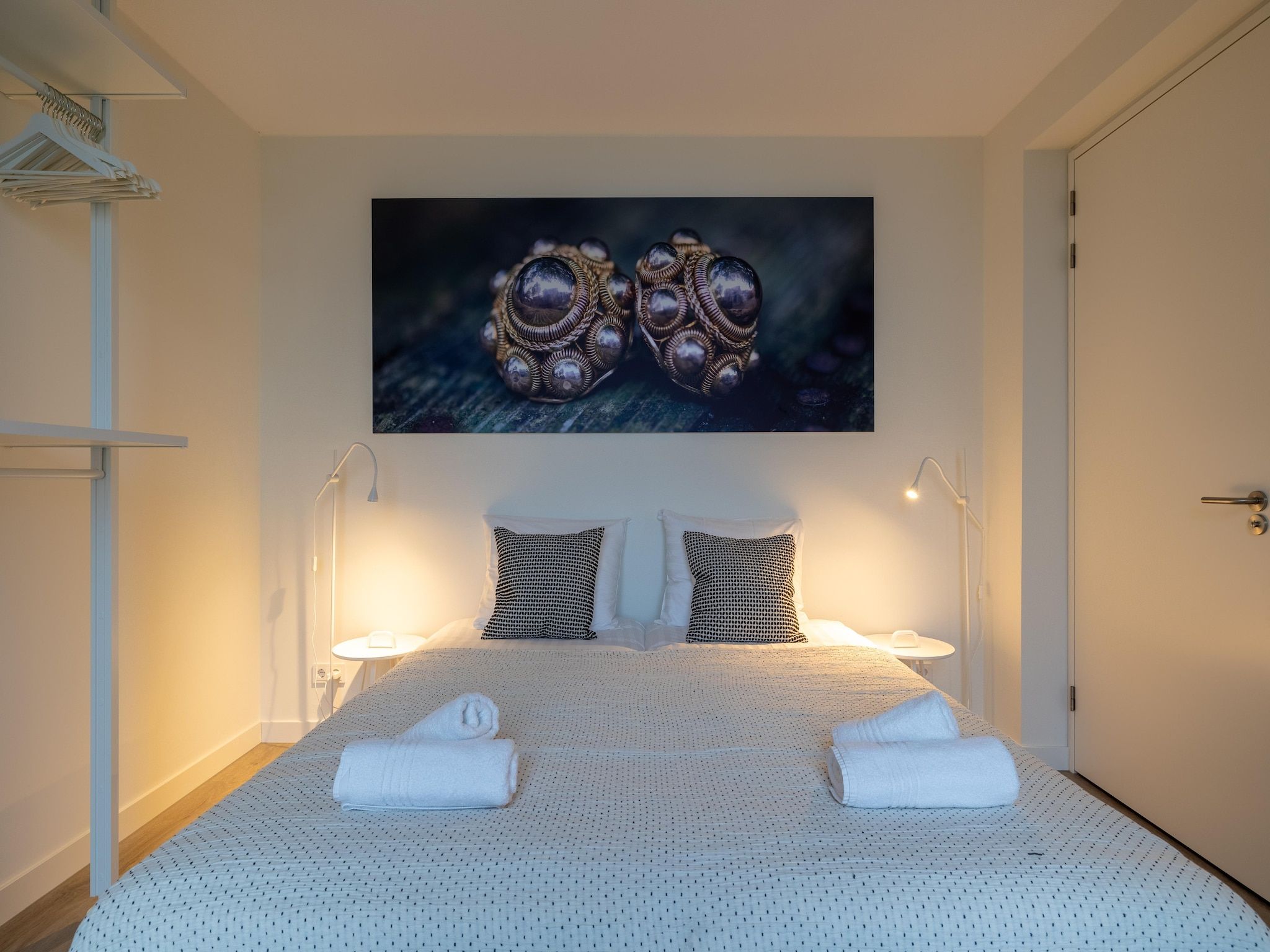 Een slaapkamer van Appartement Vista Maris - Havenweg 8-28  Sint-Annaland in Sint-Annaland