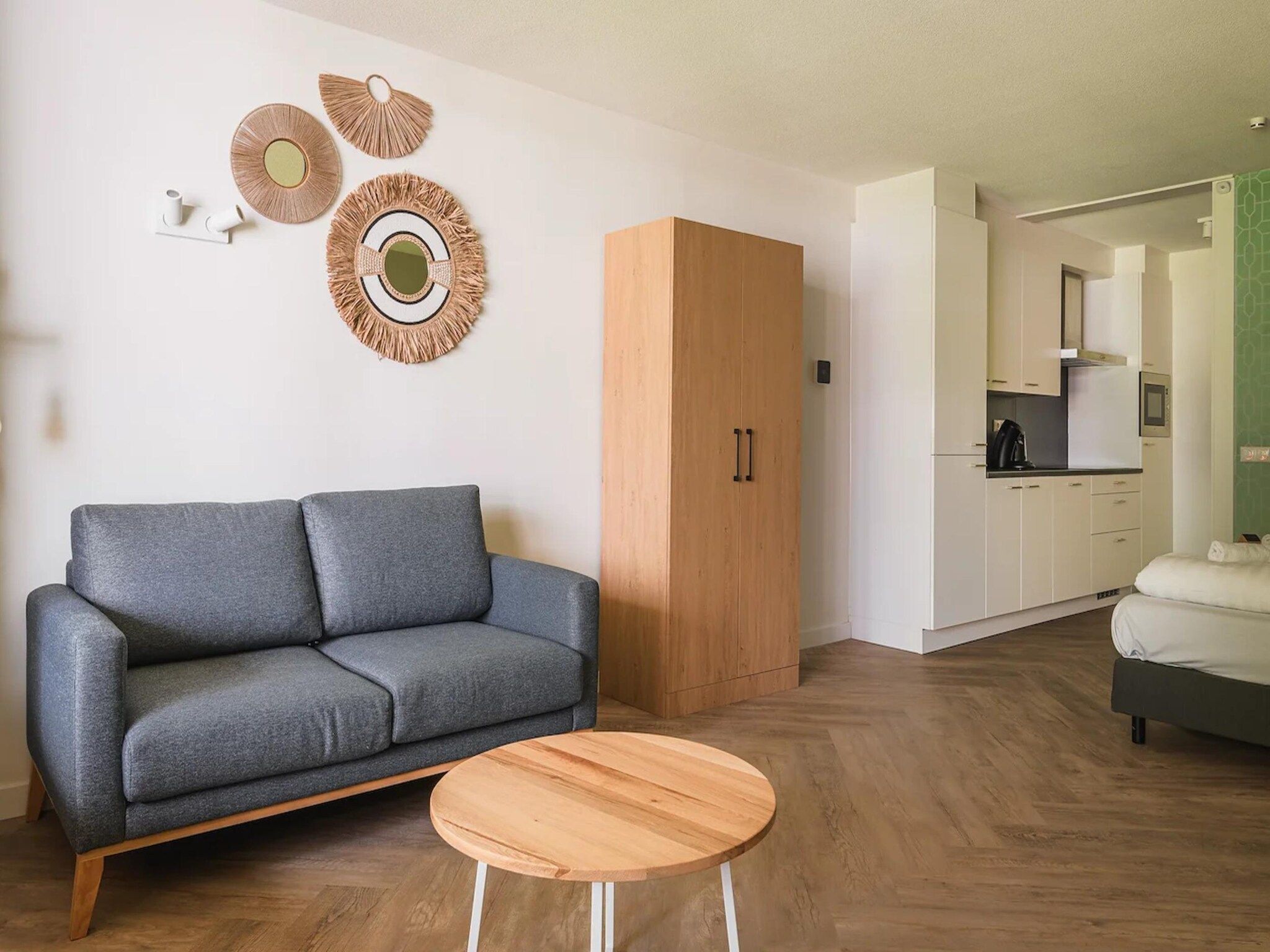 De woonkamer van Appartement Comfort 2AR in Bruinisse