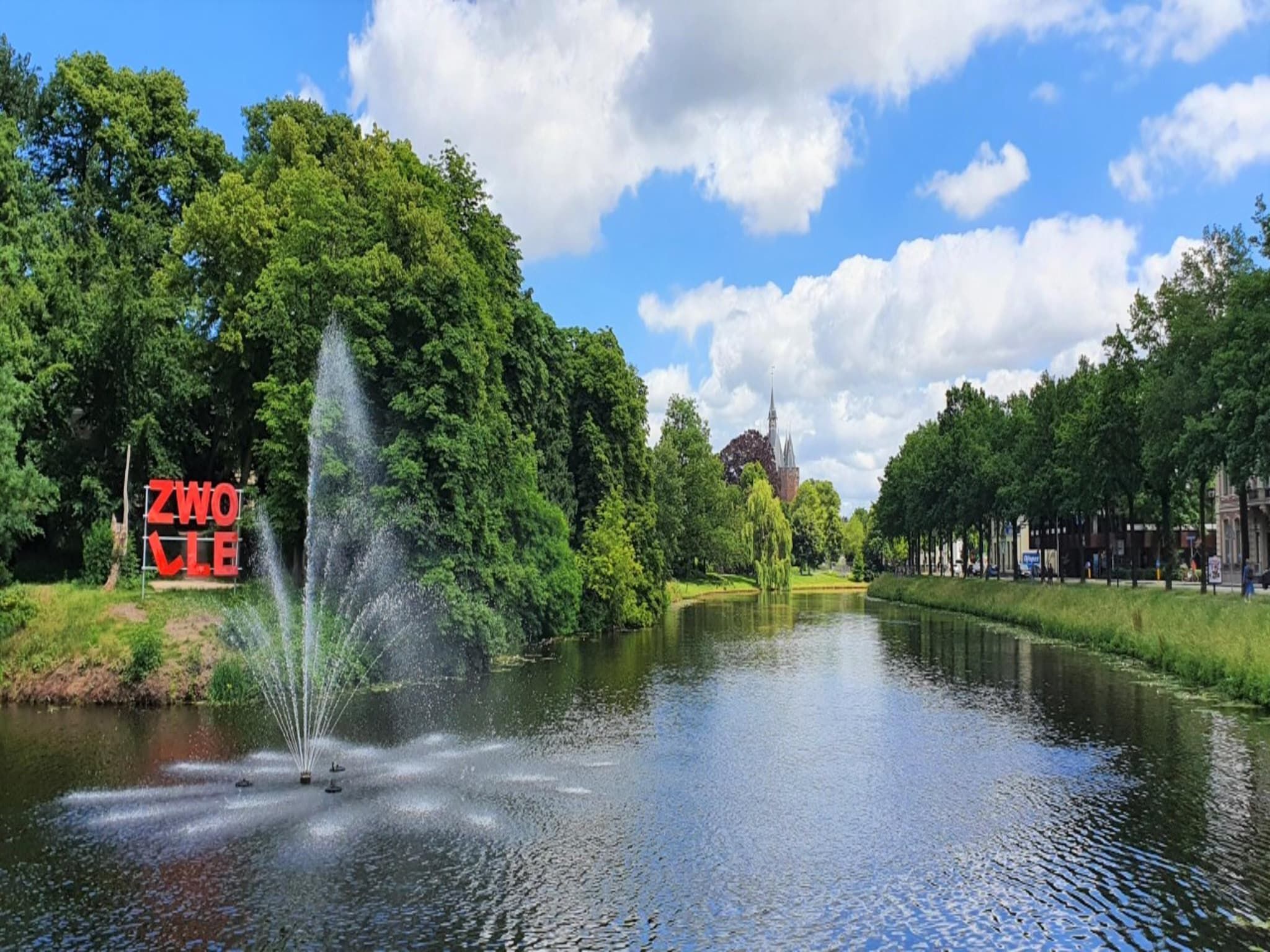 De omgeving van De Parel in Hattemerbroek