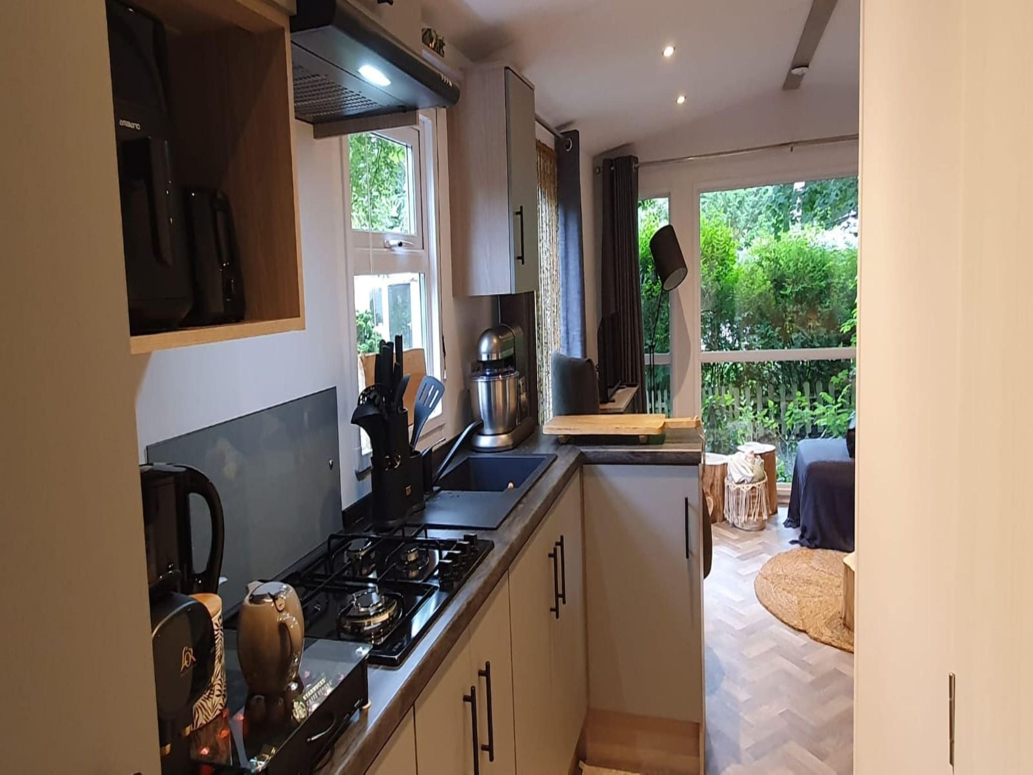De keuken van De Parel in Hattemerbroek