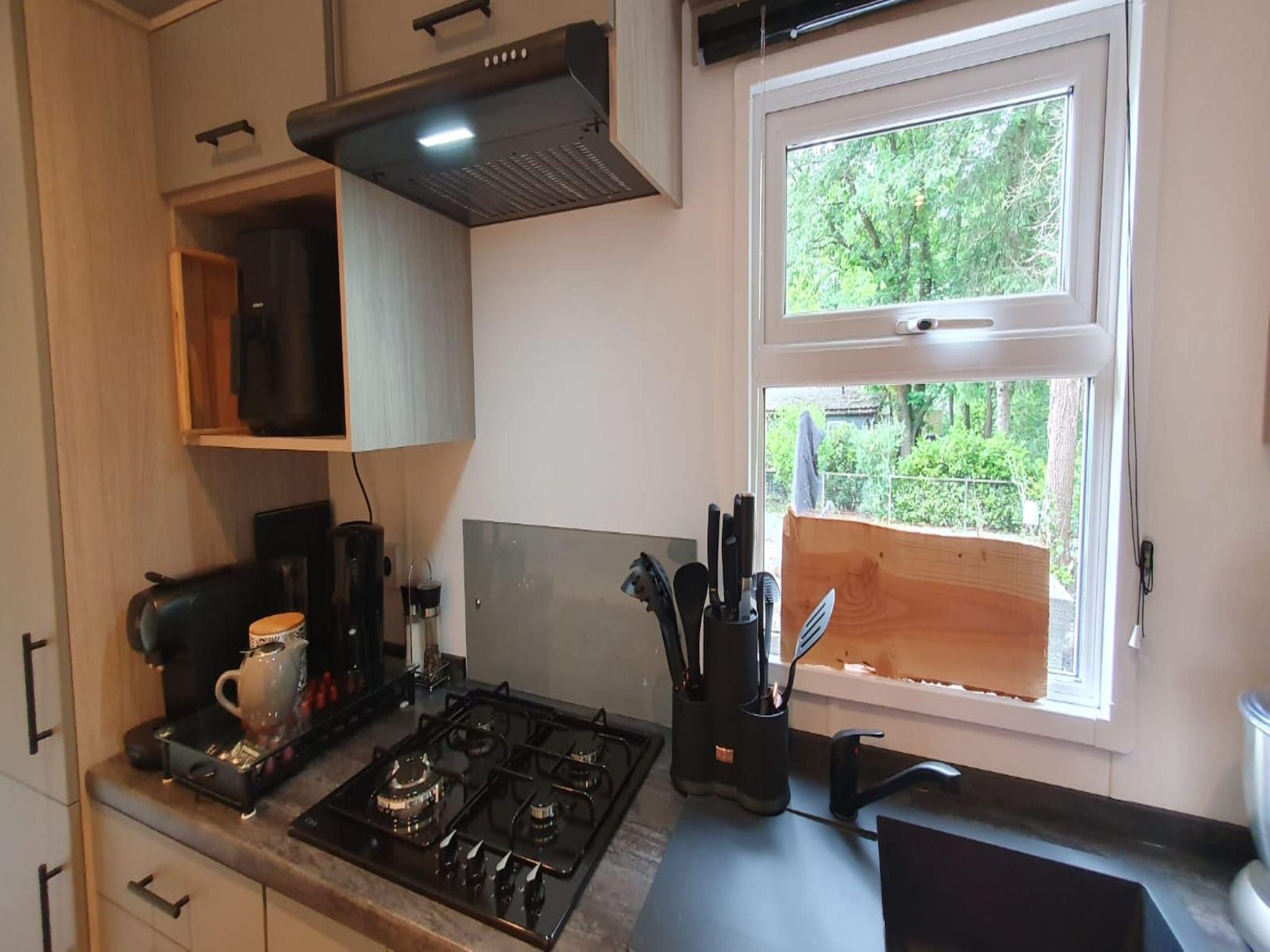 De keuken van De Parel in Hattemerbroek