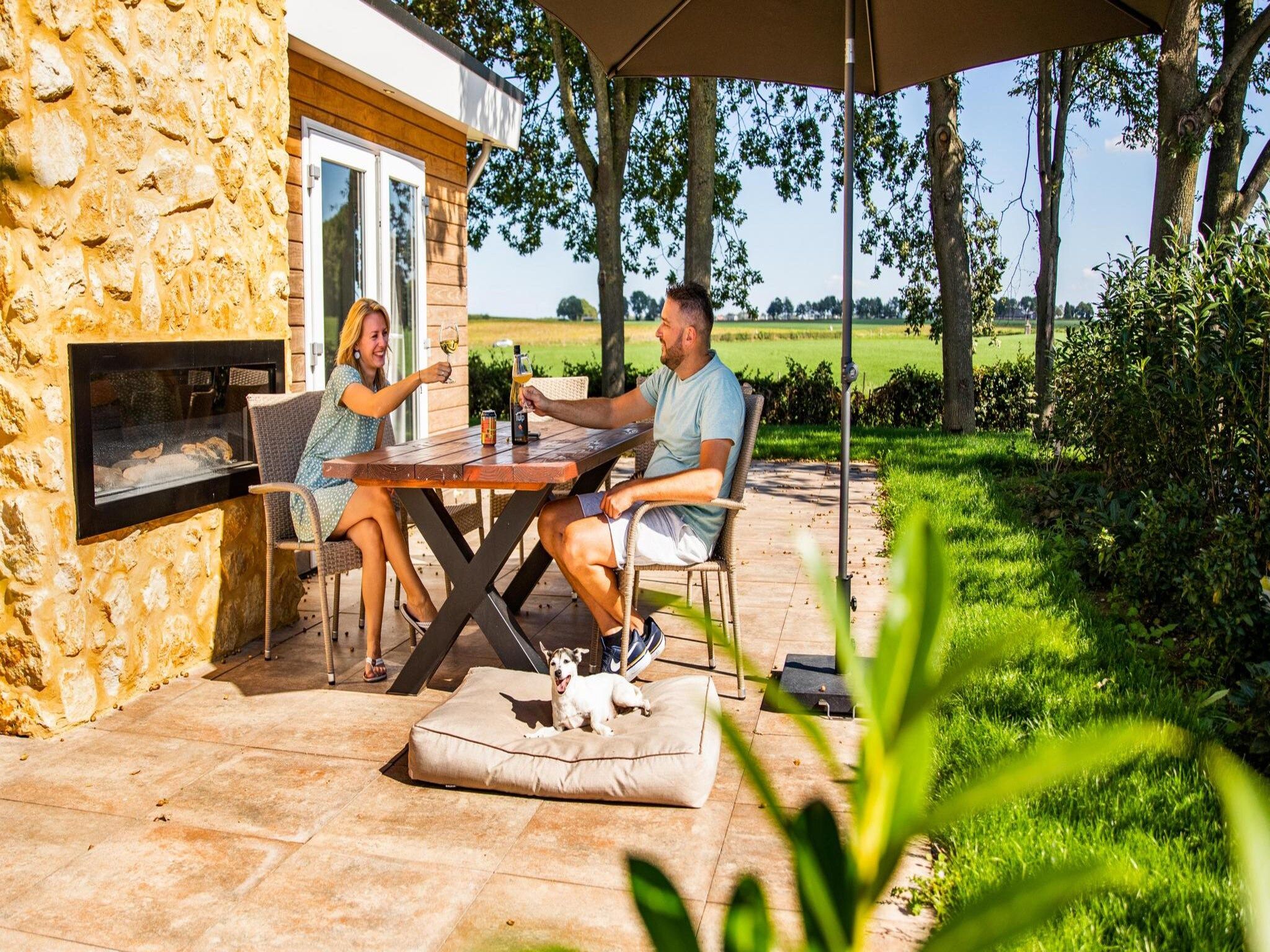 Het terras van Schaelsbergerbosch - 2 Bathrooms, Fireplace & Garden Shed in Bemelen