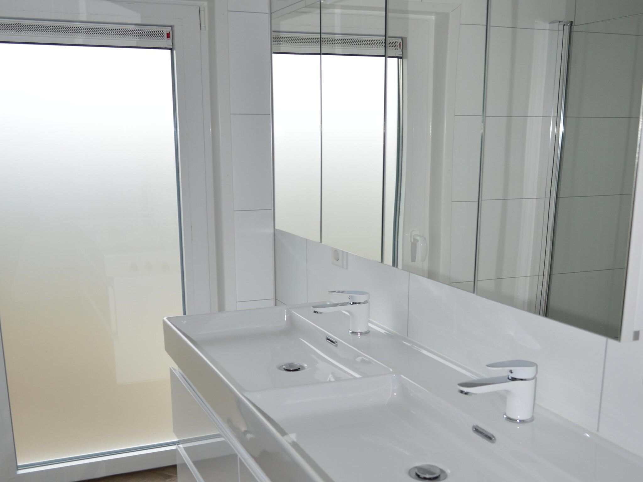 De badkamer van Schaelsbergerbosch Eco - Garden House & Sauna in Bemelen