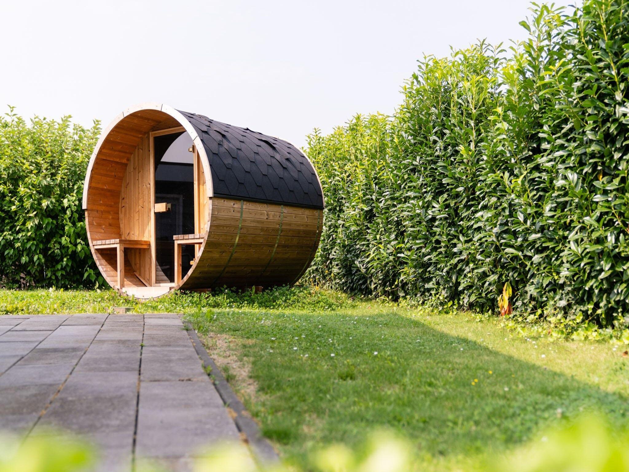 Het terras van Ravenbosch - Fireplace, Garden Shed & Sauna in Bemelen