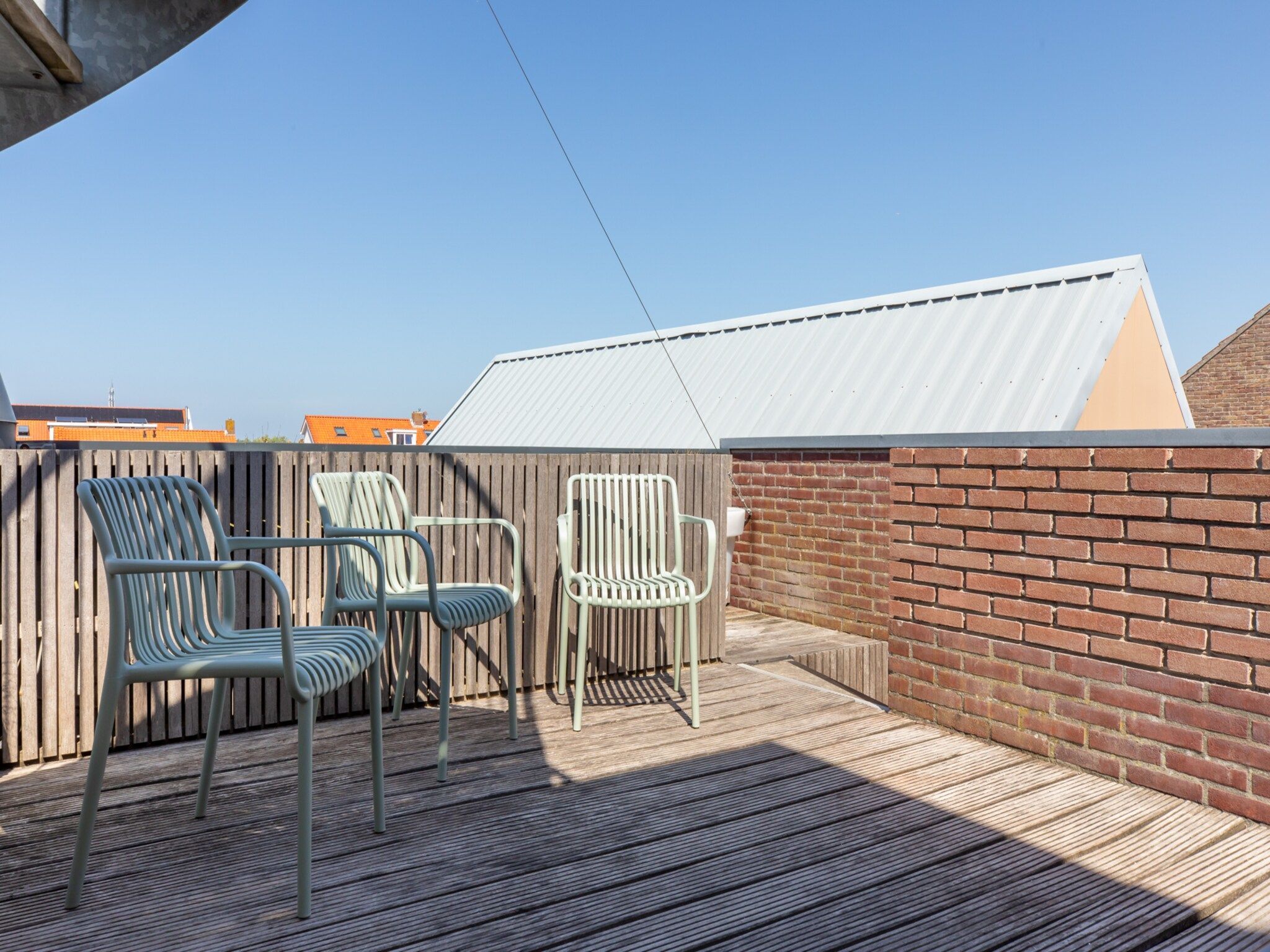 Het terras van Vakantiehuisje Langstraat 29B Zoutelande 4 Personen  Comfortabel Verblijf in Zoutelande