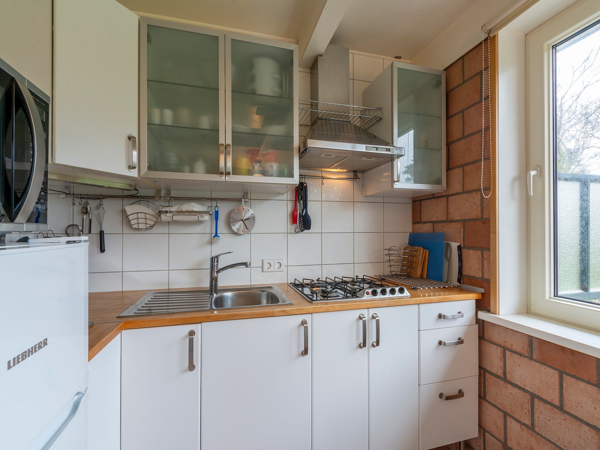 De keuken van Garnekuul 15 in Callantsoog