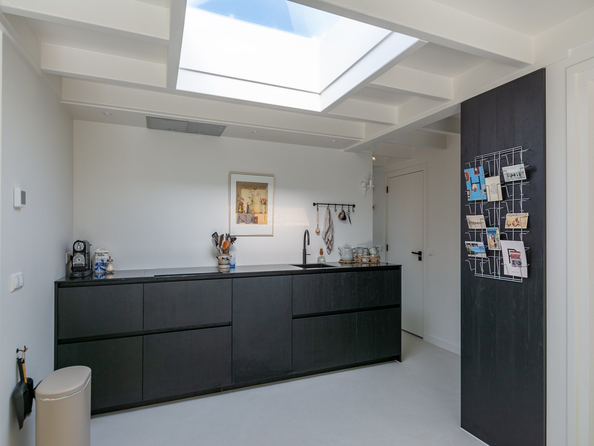 De keuken van Beach Bungalow Sint aan Zee in Sint Maartenszee
