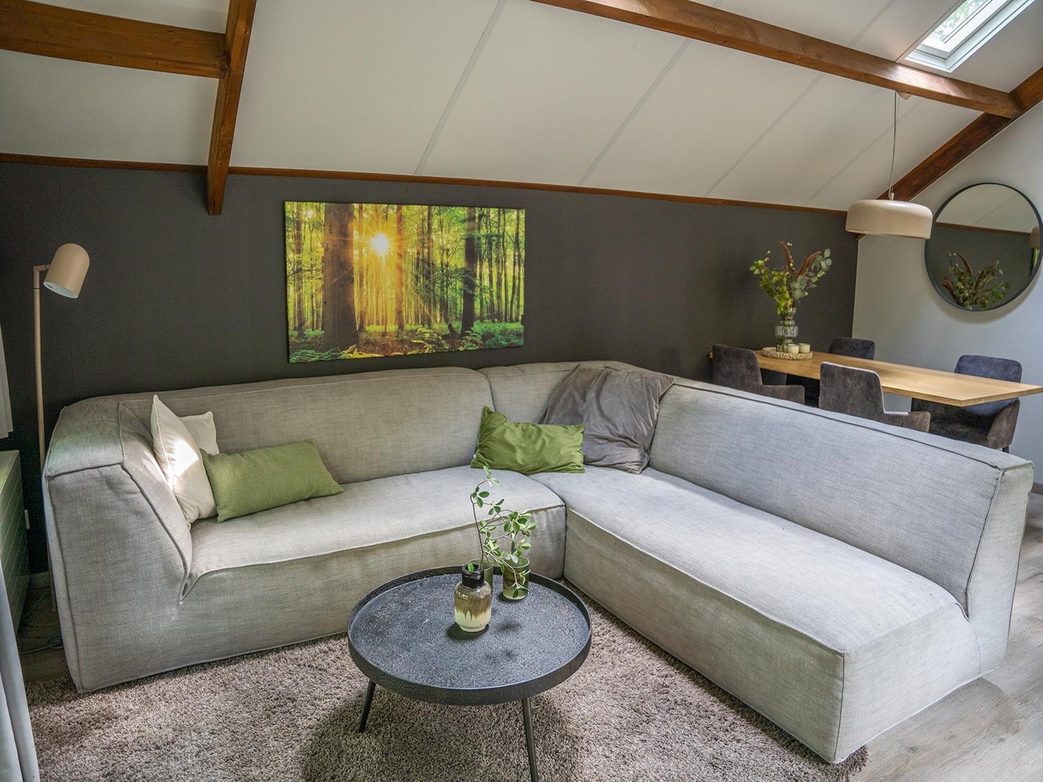 De woonkamer van Heivlinder 4p in Ermelo