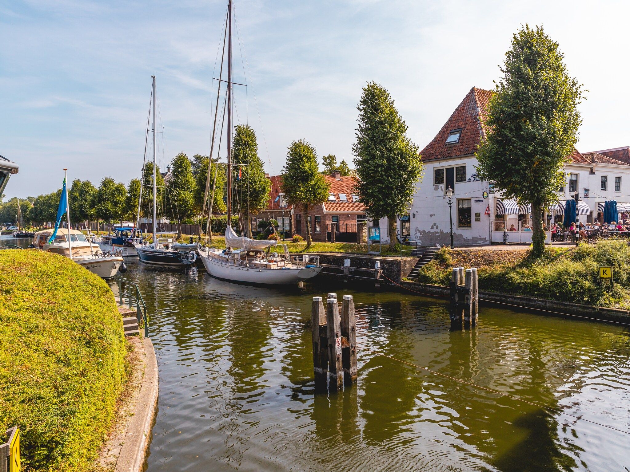 Parkfaciliteiten bij Medemblik 14 in Andijk