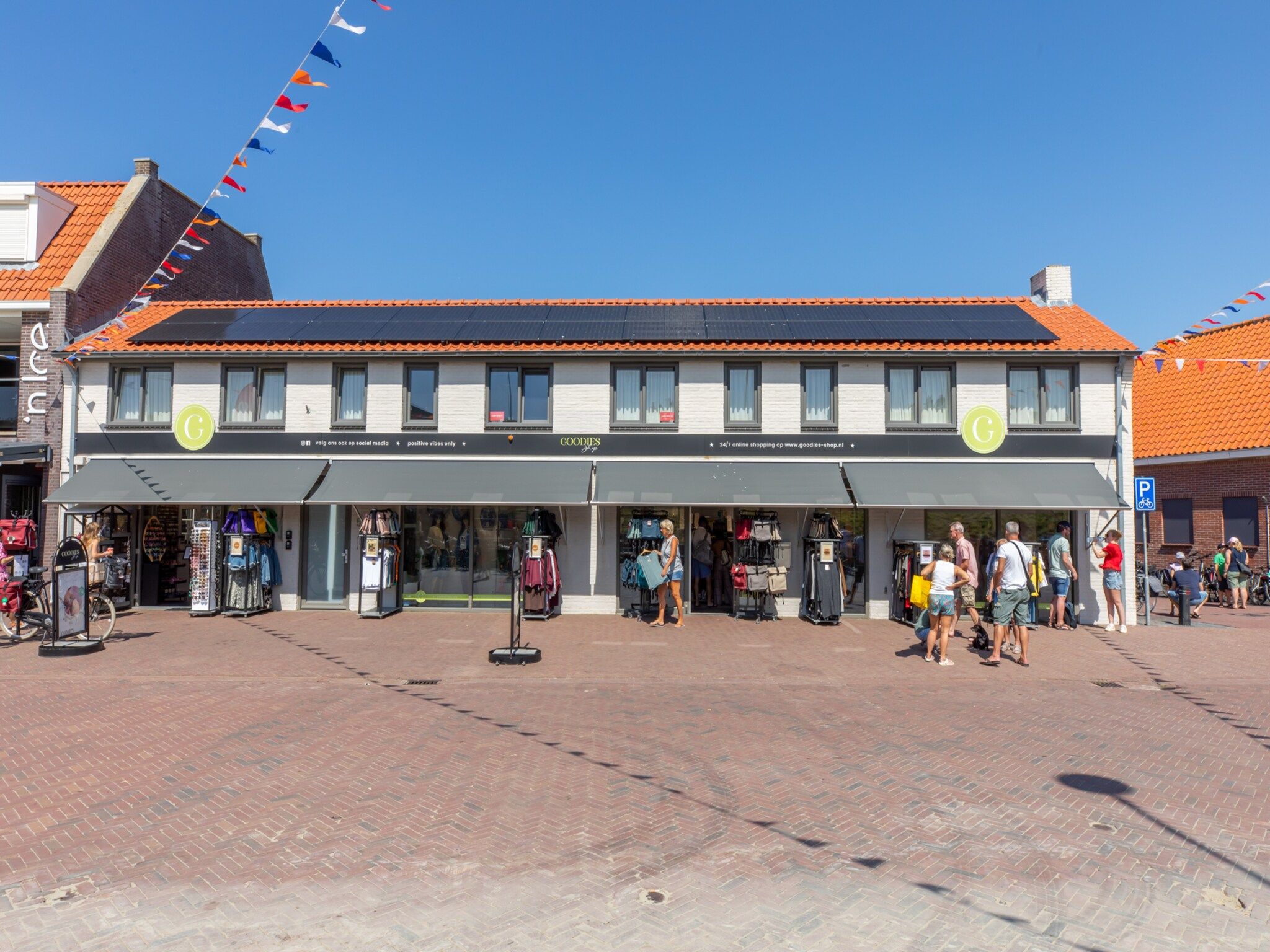 De buitenkant van Overnachten in Zoutelande  Comfortabel Appartement Langstraat 5A in Zoutelande