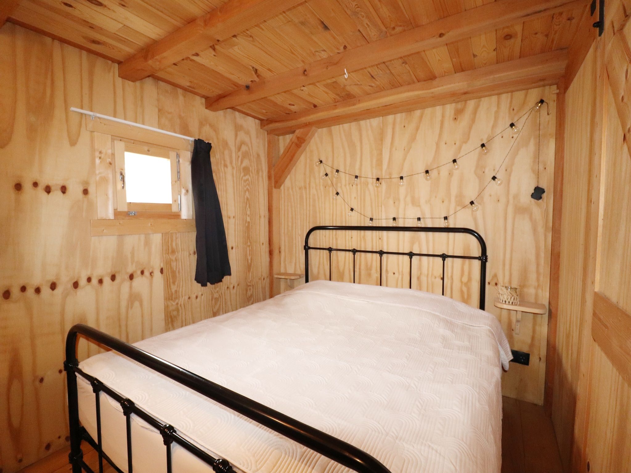 Een slaapkamer van Grutto in Tjerkgaast