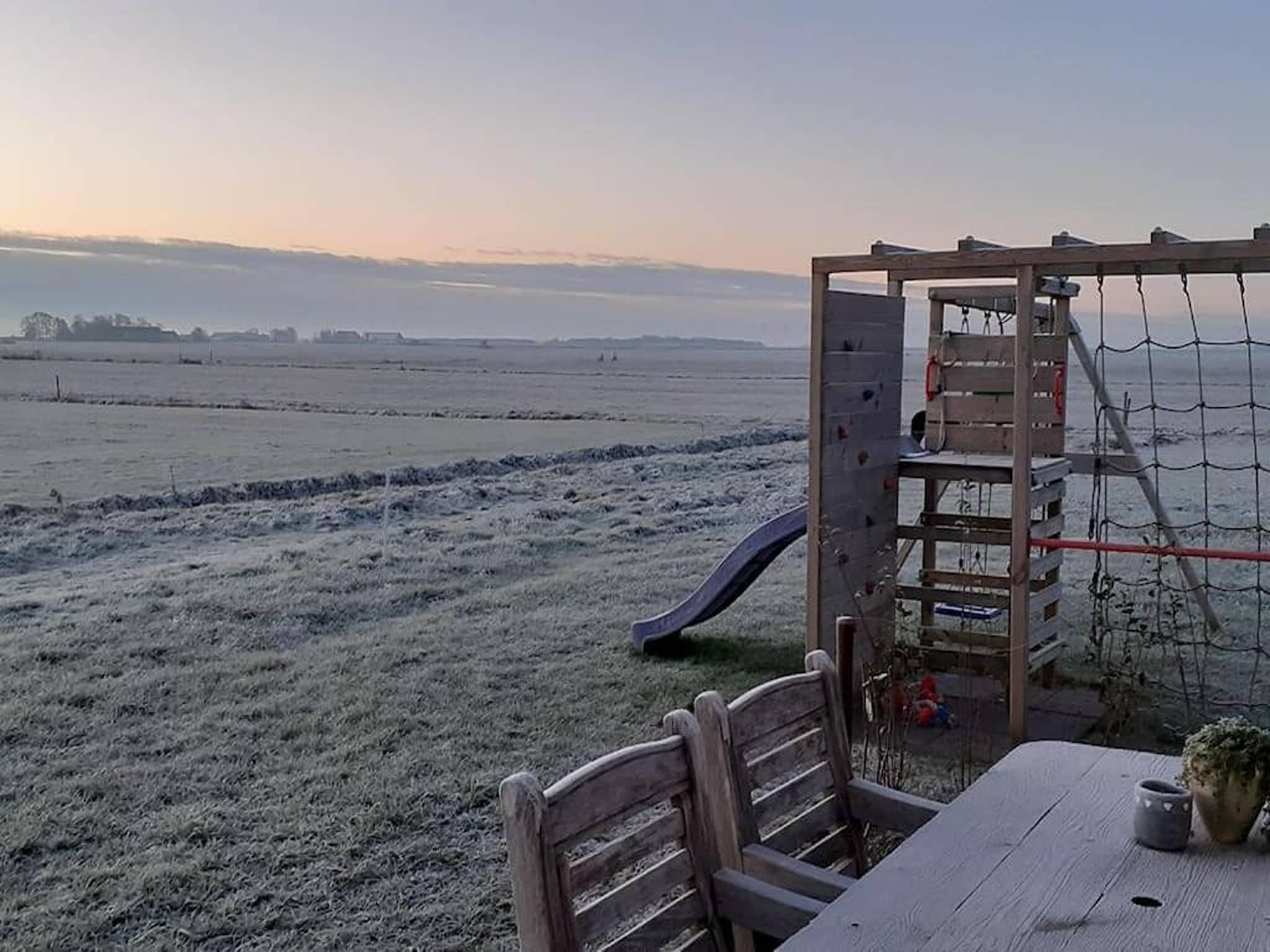 Het uitzicht vanaf Tureluur in Tjerkgaast
