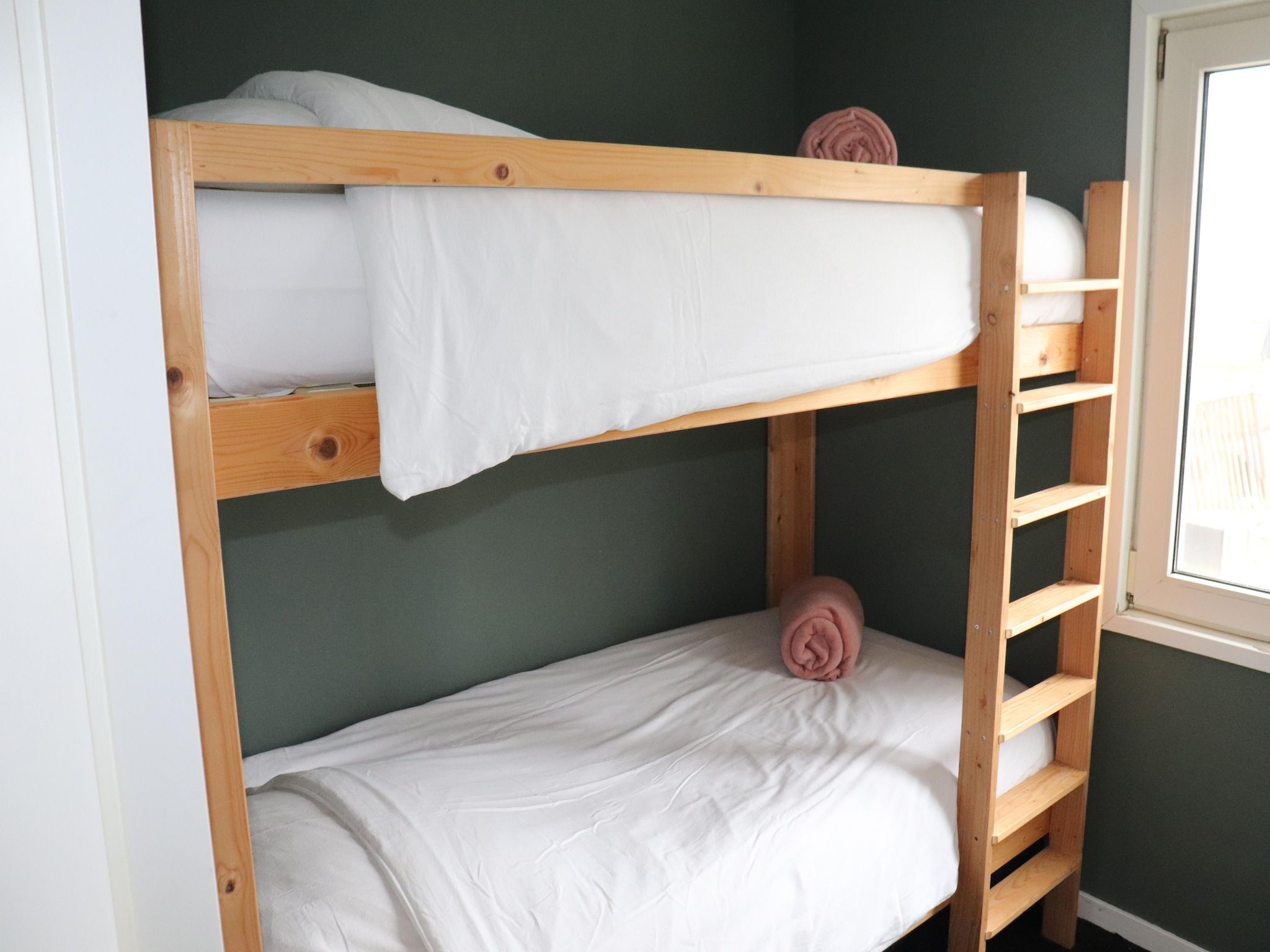 Een slaapkamer van Tureluur in Tjerkgaast