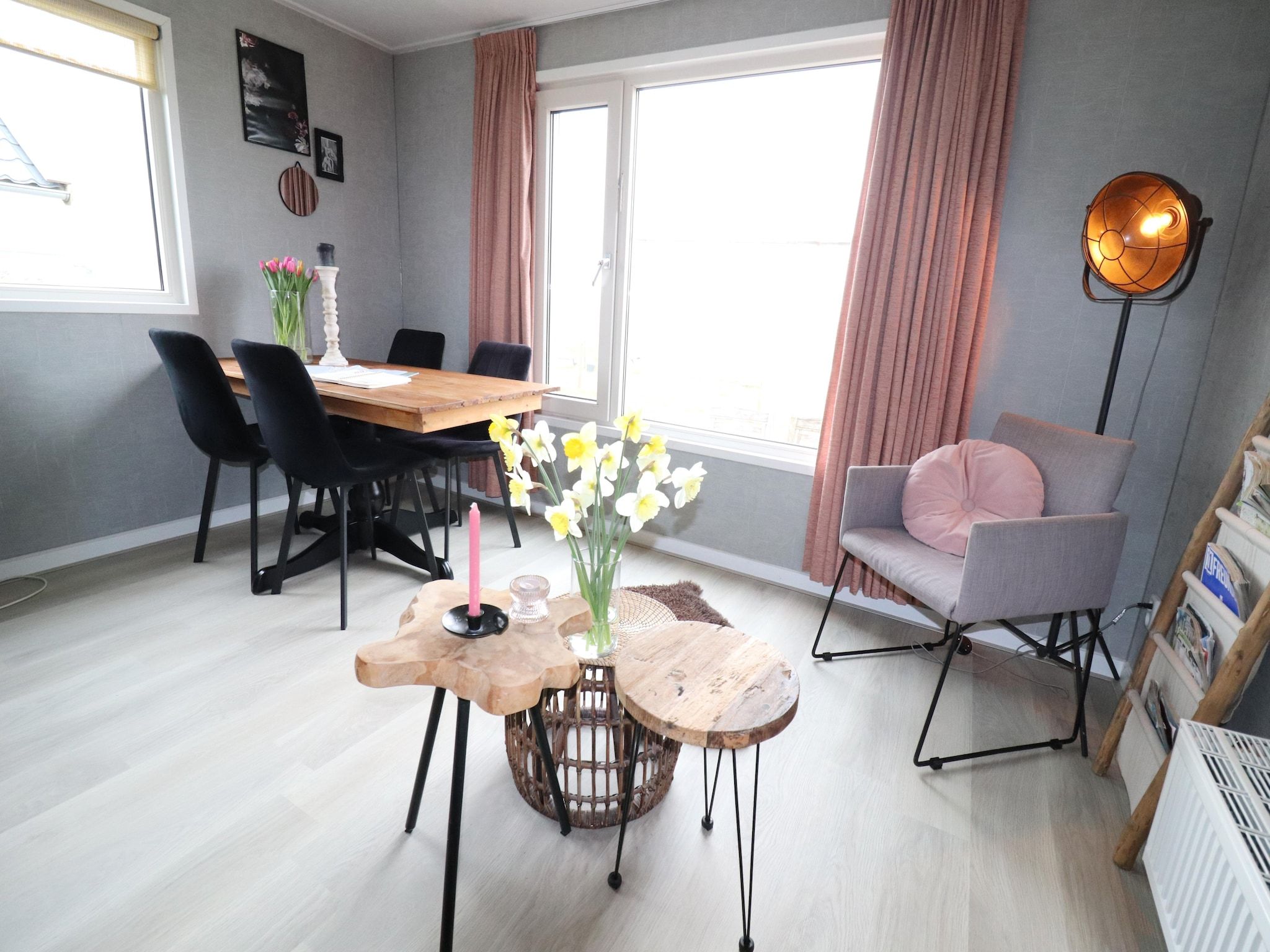 De woonkamer van Tureluur in Tjerkgaast