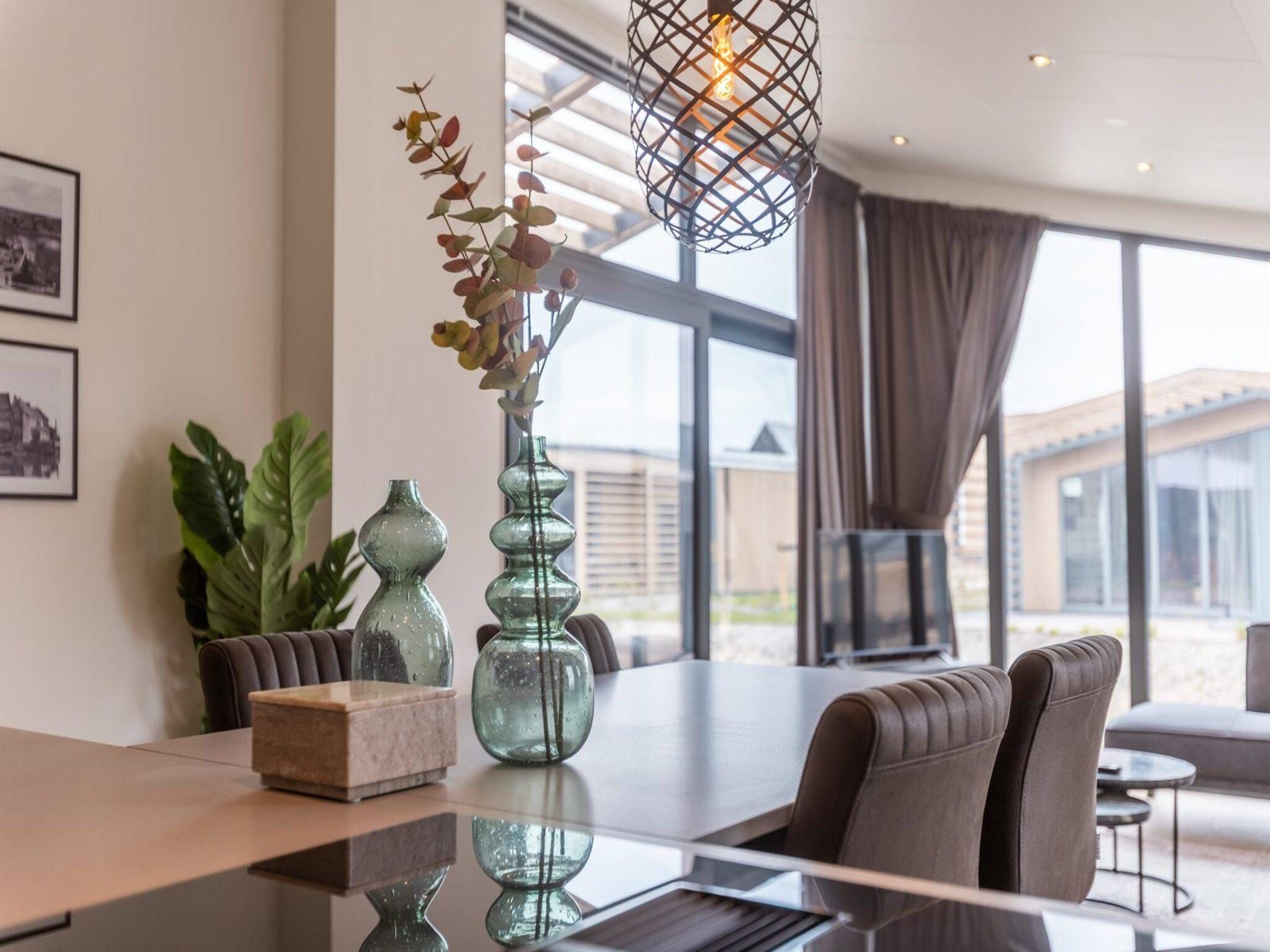 De eetkamer van Cube Split Culinair Sauna 4 in Enkhuizen