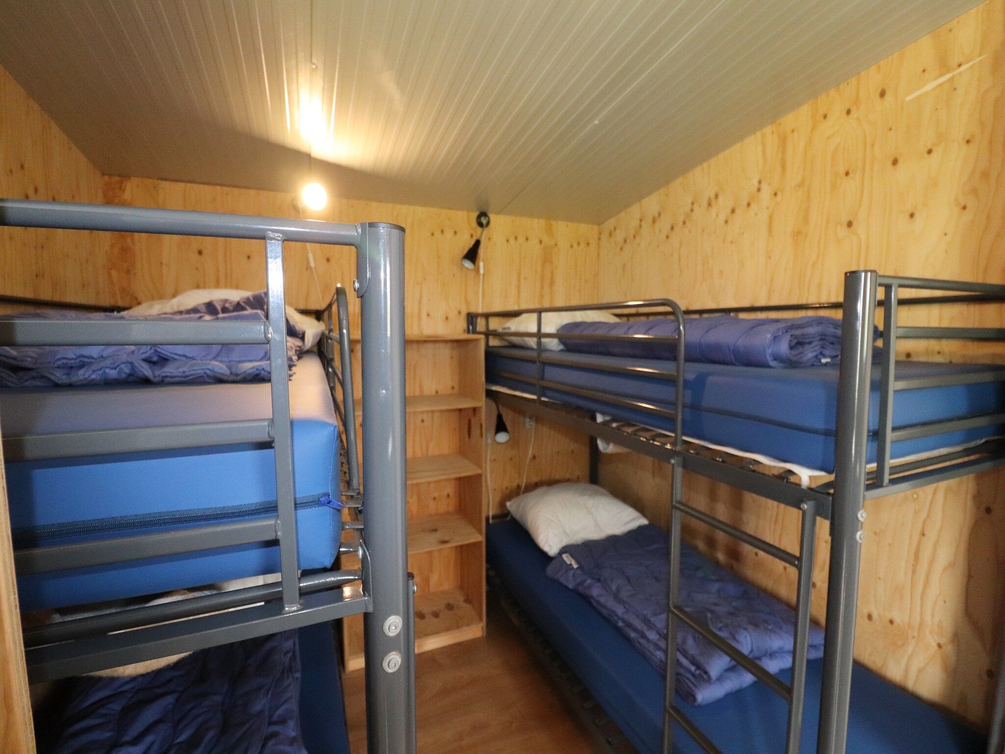 Een slaapkamer van Cosy cabin 1 in Heeg