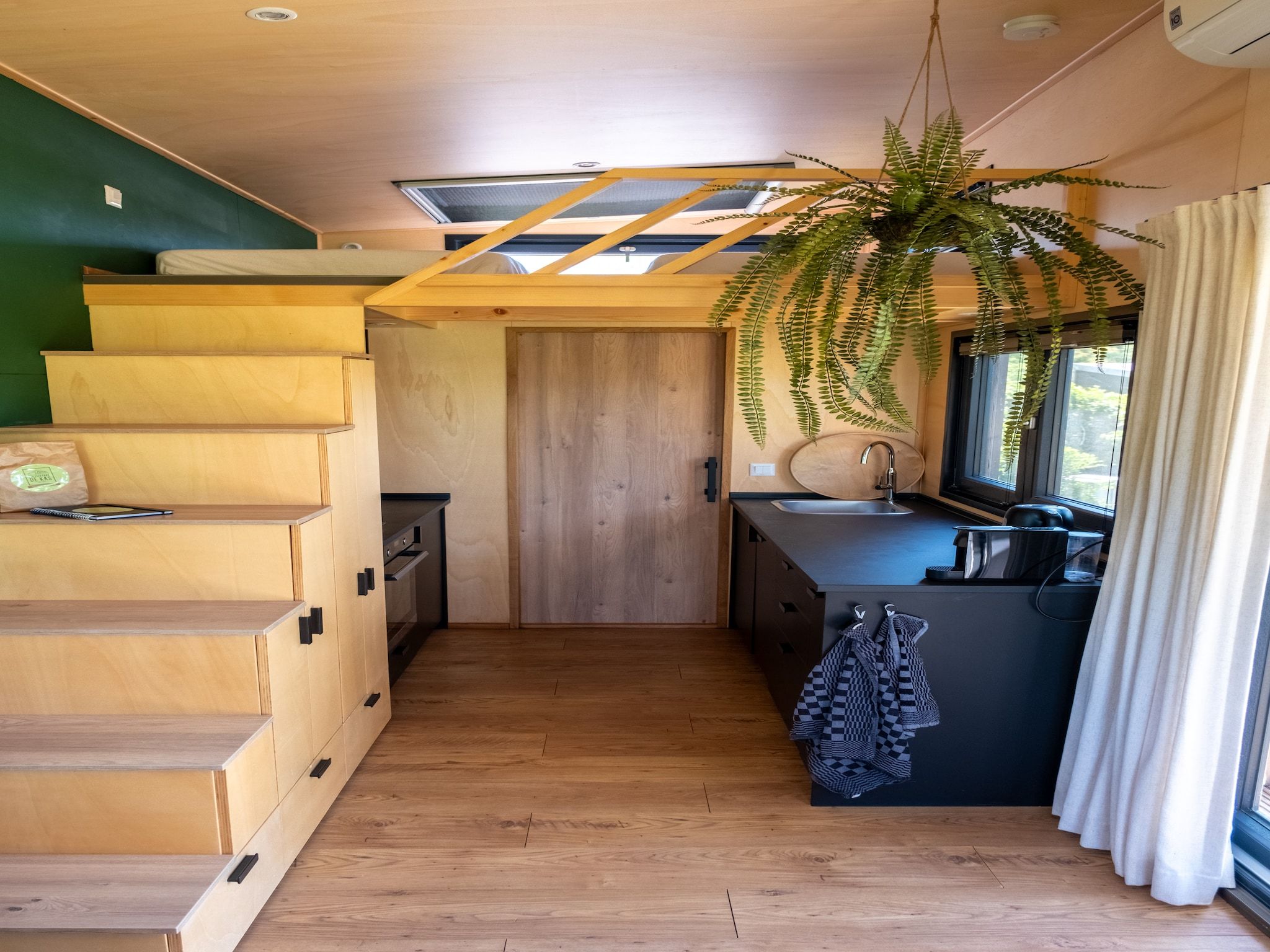 De keuken van Groepsruimte i.c.m. 4 tiny greenhouses in Scherpenzeel