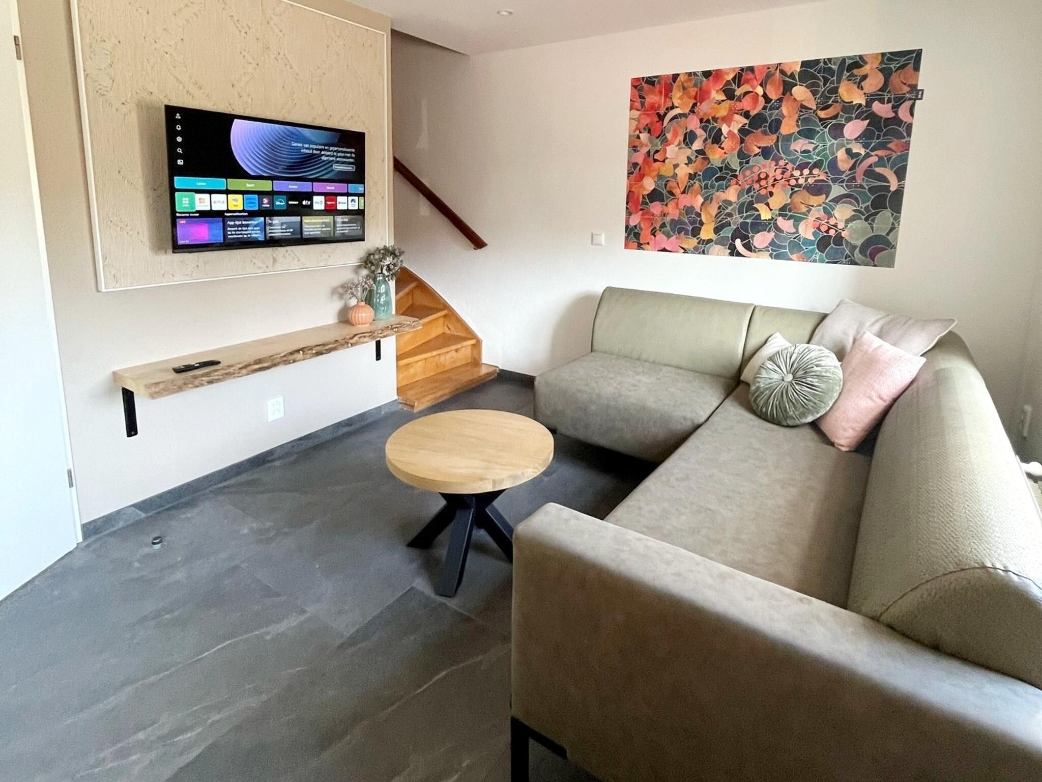 De woonkamer van Valleyview Cottages - NR07 in Voerendaal