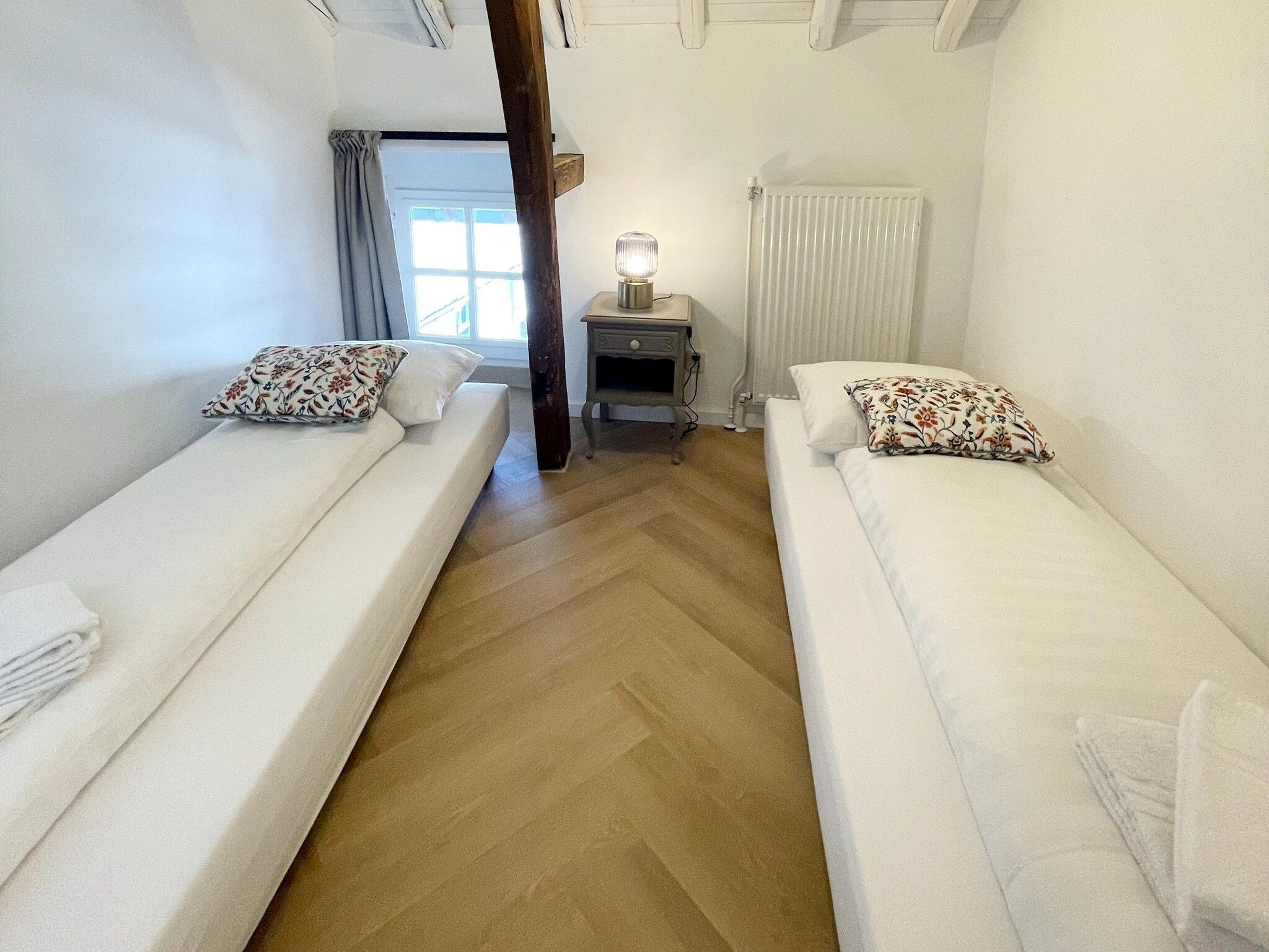 Een slaapkamer van Valleyview Cottages - NR18 in Voerendaal