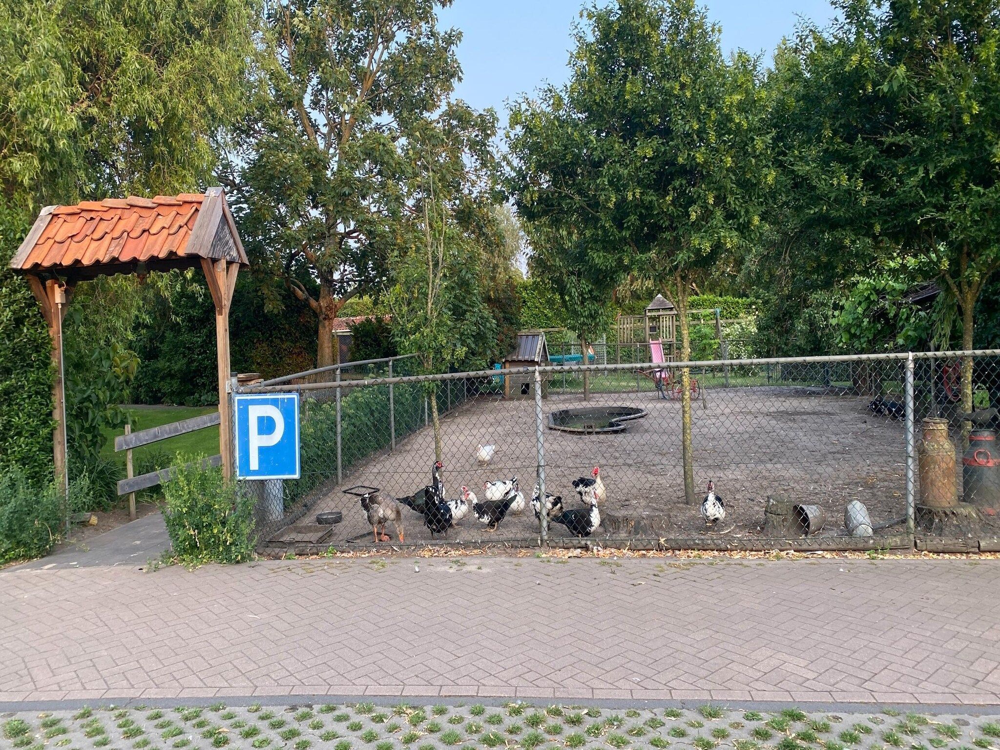 Parkfaciliteiten bij De Hofstede in Bergen op Zoom