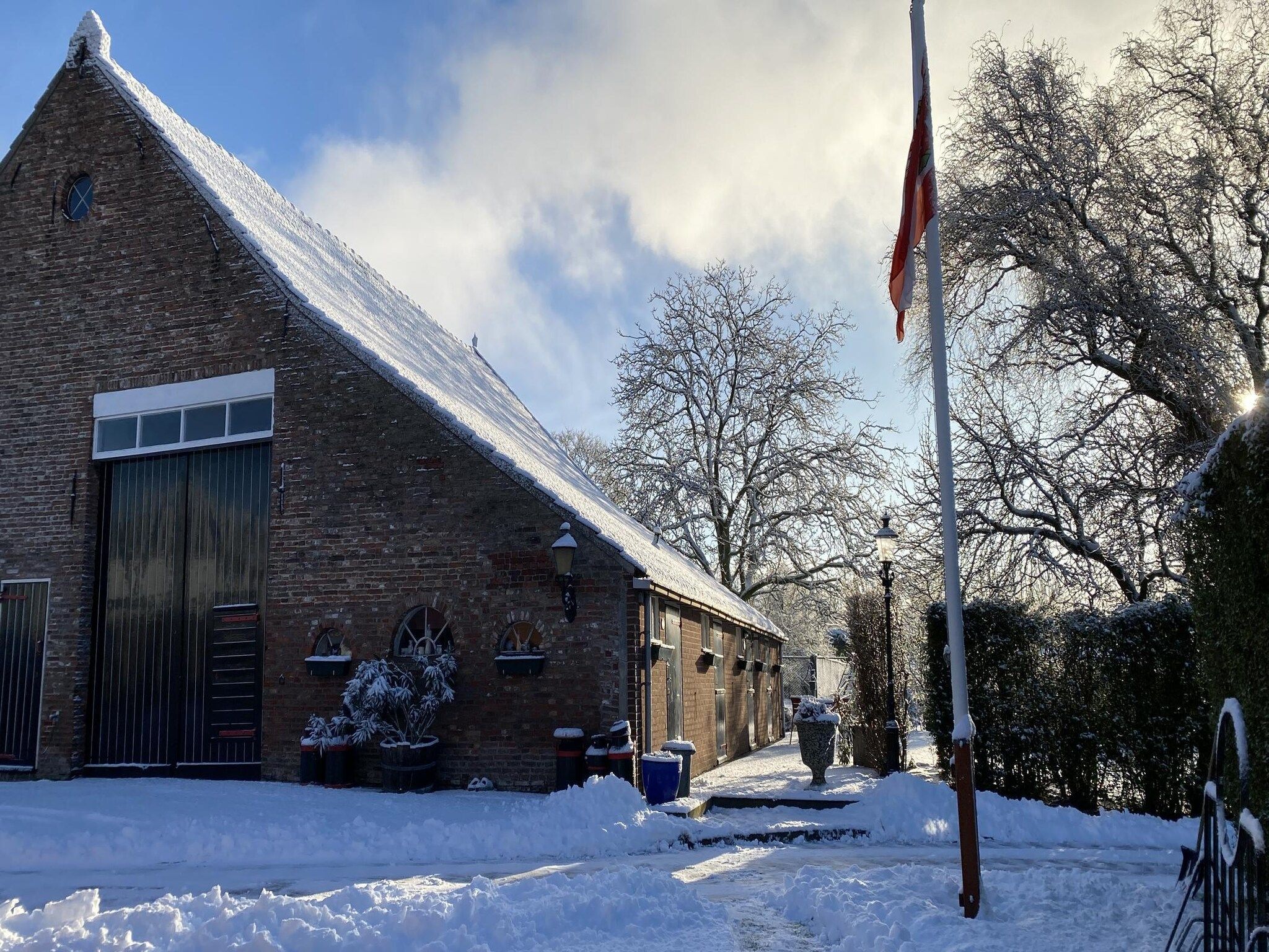 De buitenkant van De Hofstede in Bergen op Zoom