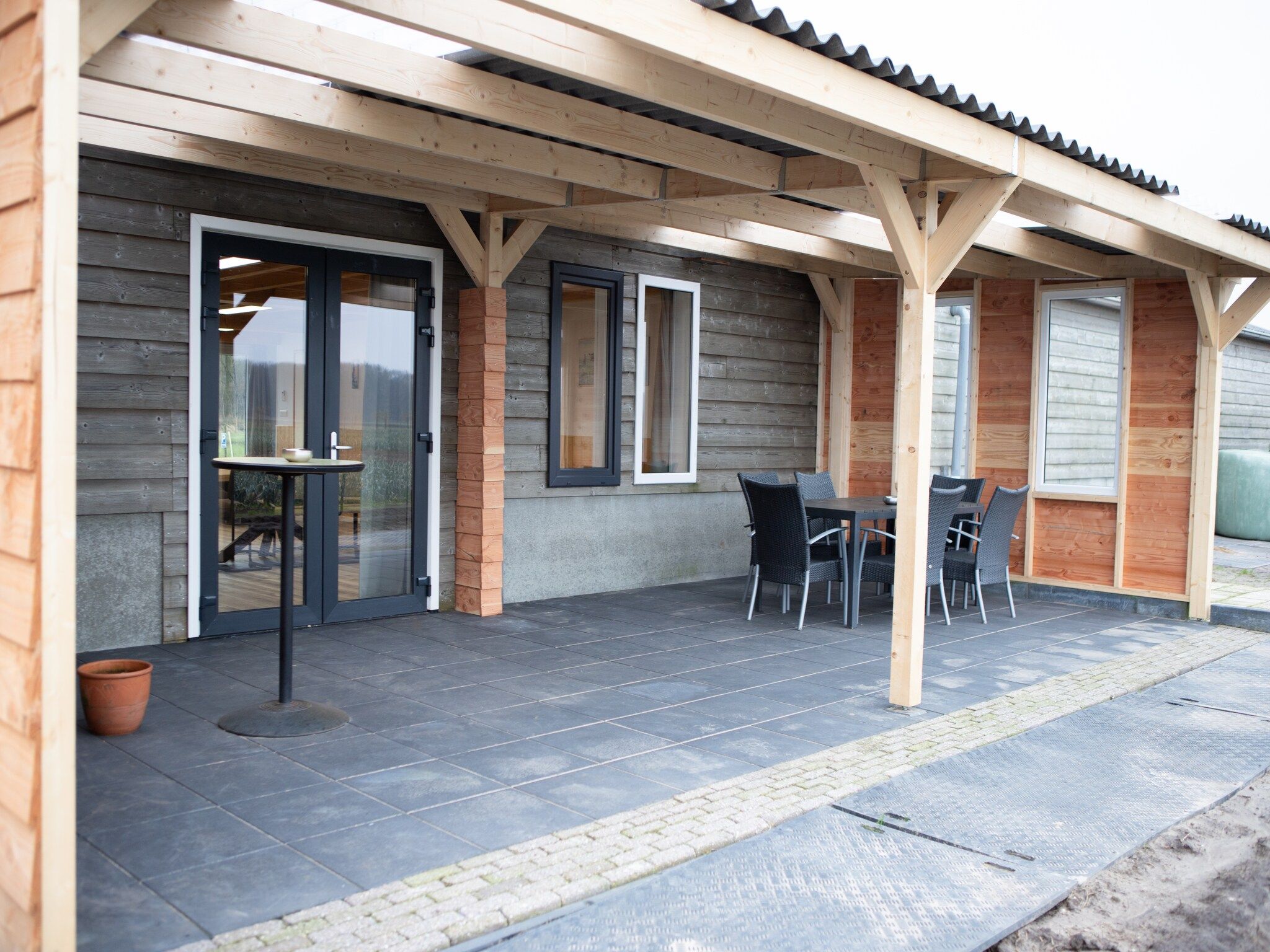 Het terras van Het Boshuis in Oirschot